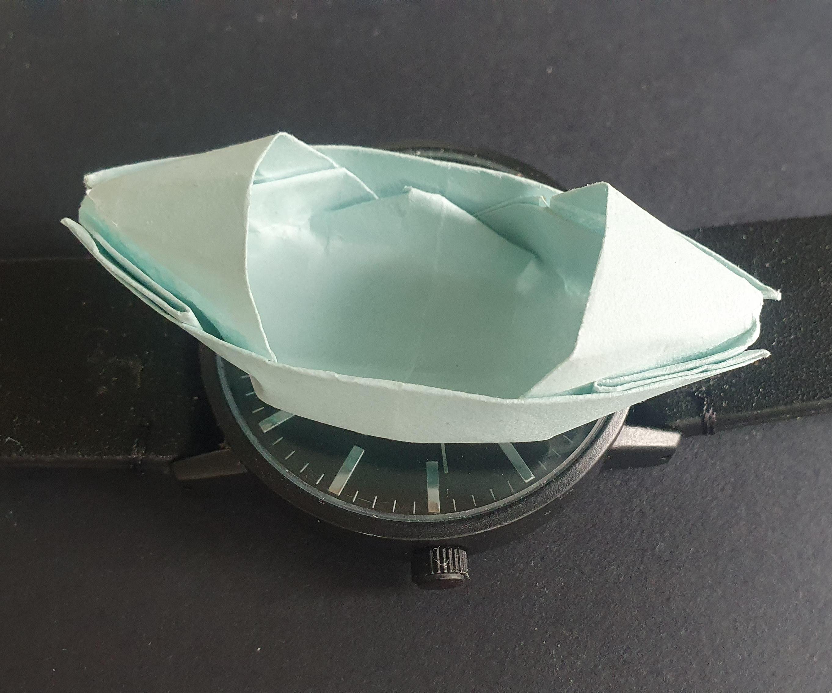 Sampan Origami Boat - Small and Big