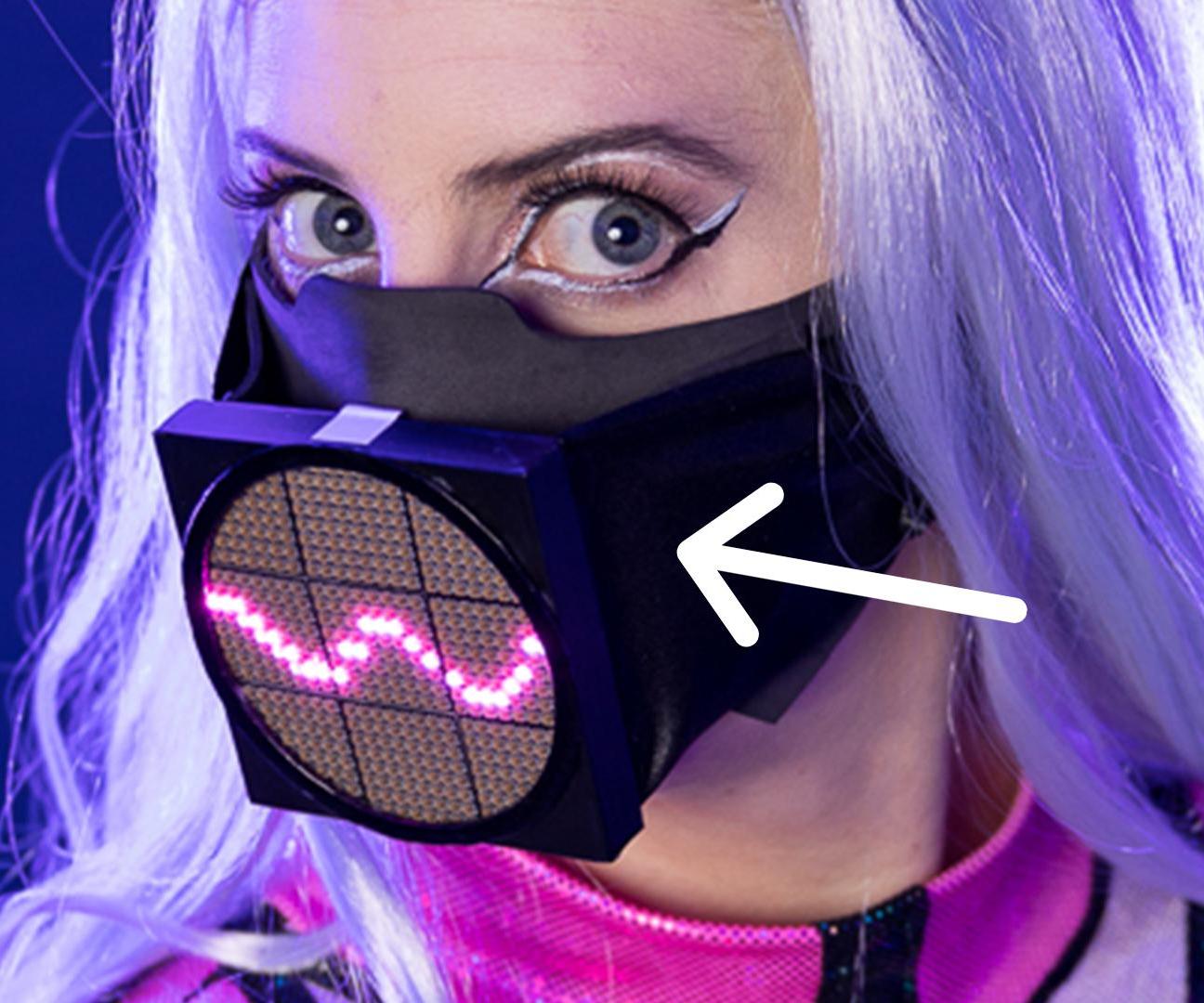 Lady Gaga Cosplay - Making the LED Matrix Mask From the VMAs