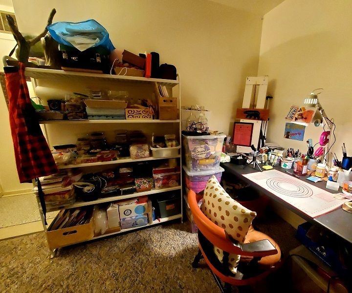 Craft Supplies Organizing