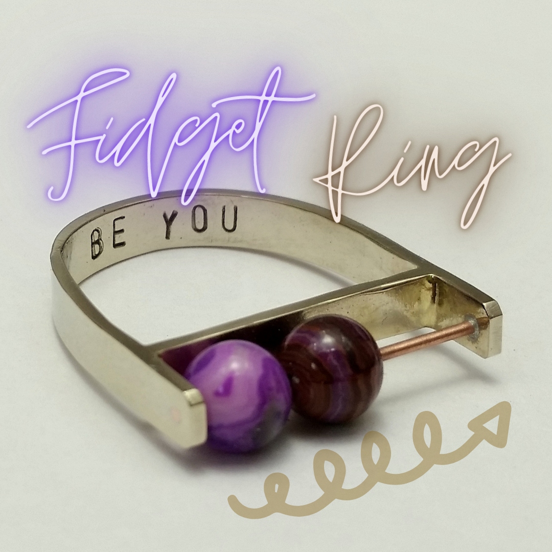 Handcrafted Fidget Bead Ring