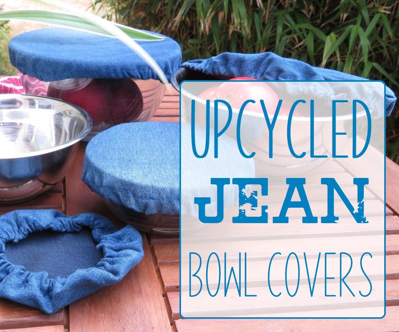 Upcycled Jean Bowl Covers