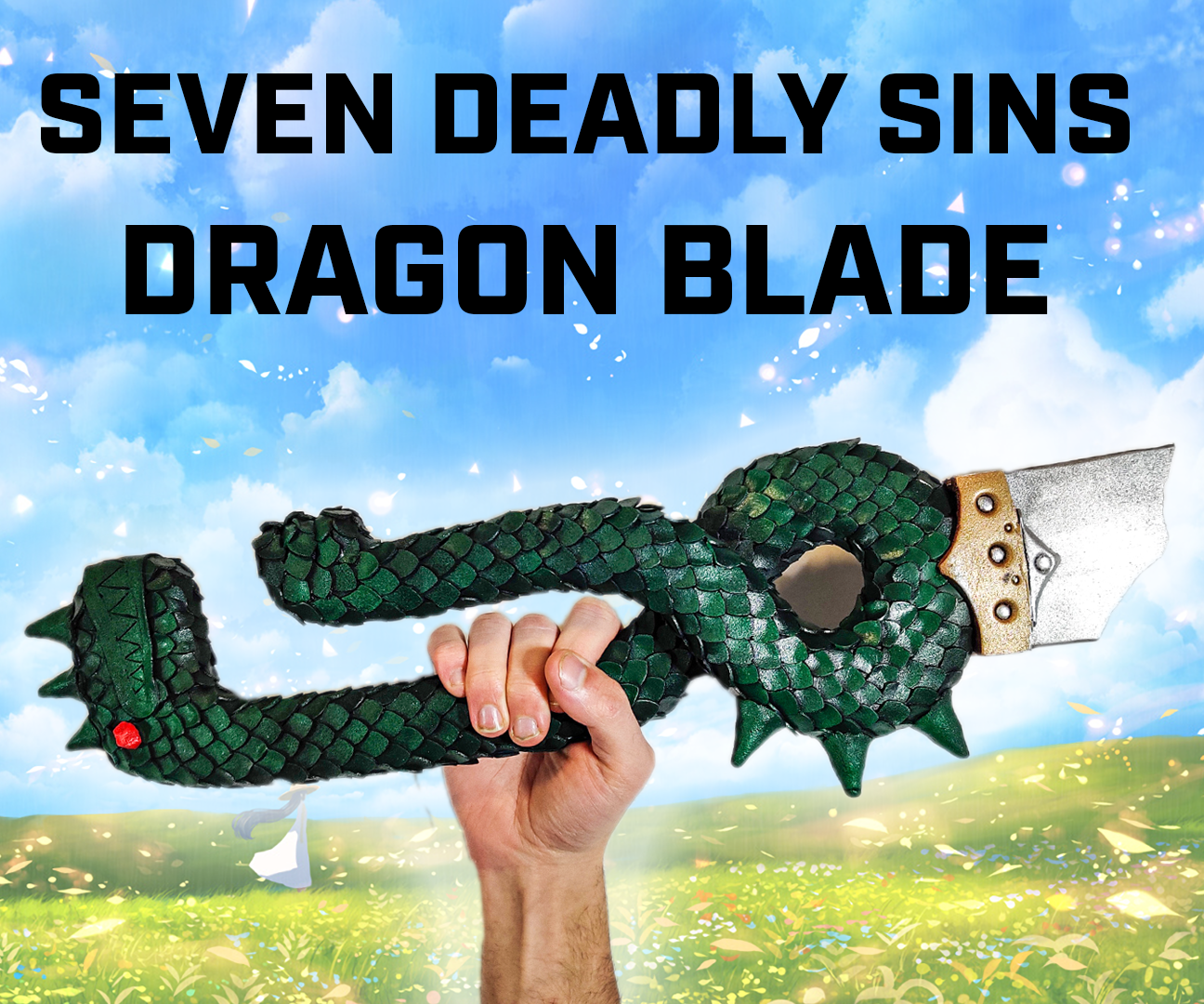 Seven Deadly Sins Meliodas' Dragon Handle Sword
