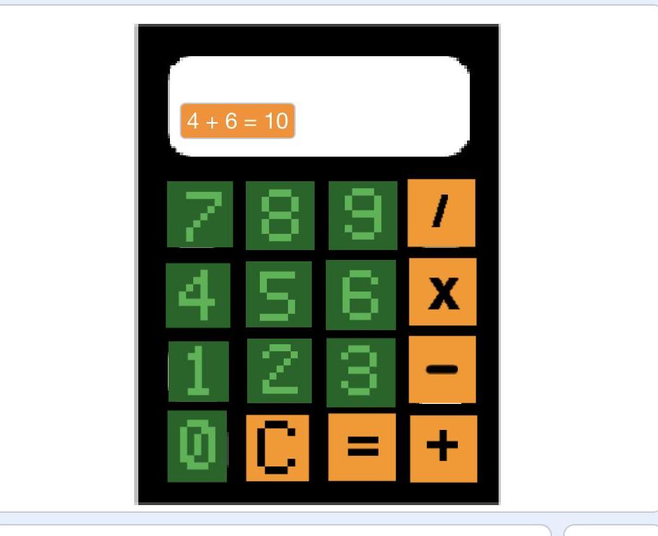 Calculator App With Scratch