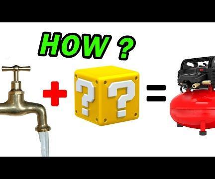 Compressed Air From Water Tap