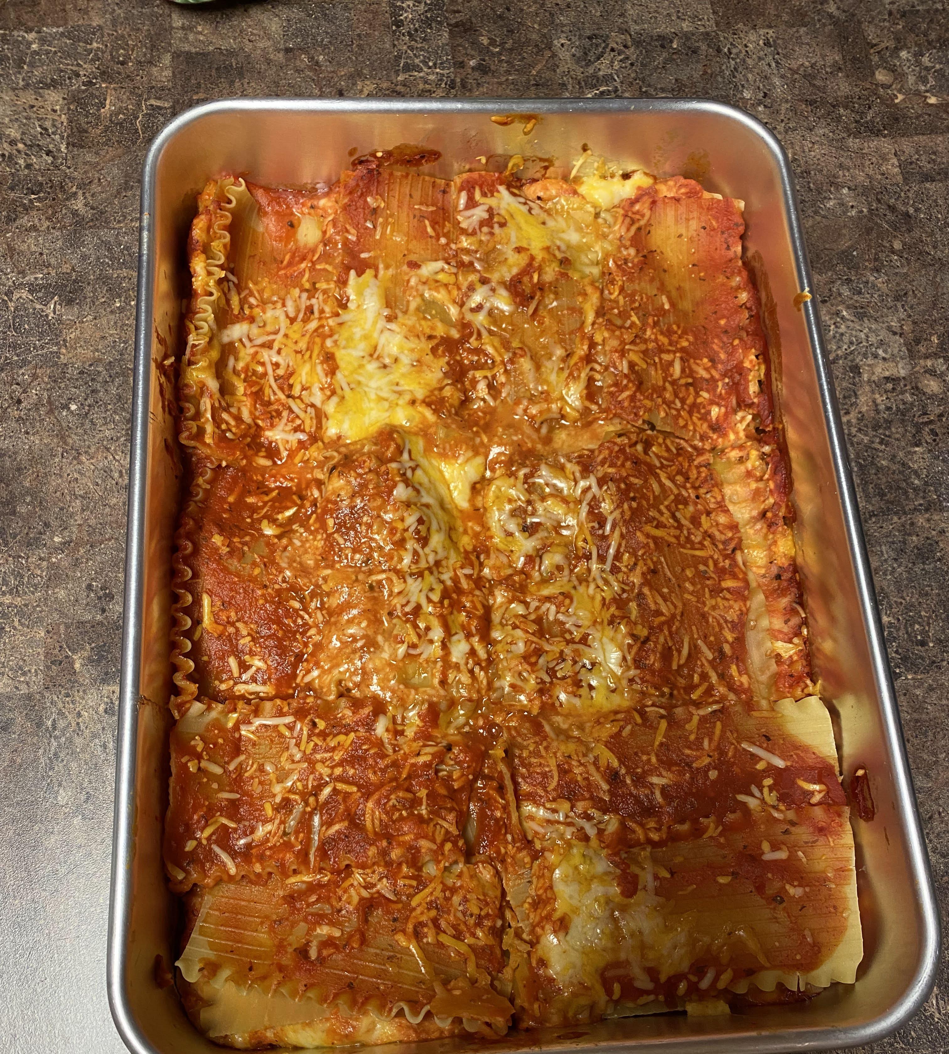 Homemade Cheese Lasagna