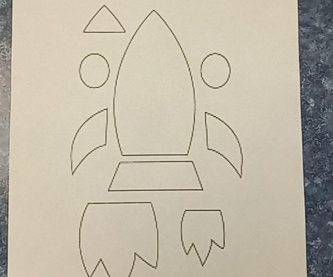 PRESCHOOL ROCKETSHIP CRAFT