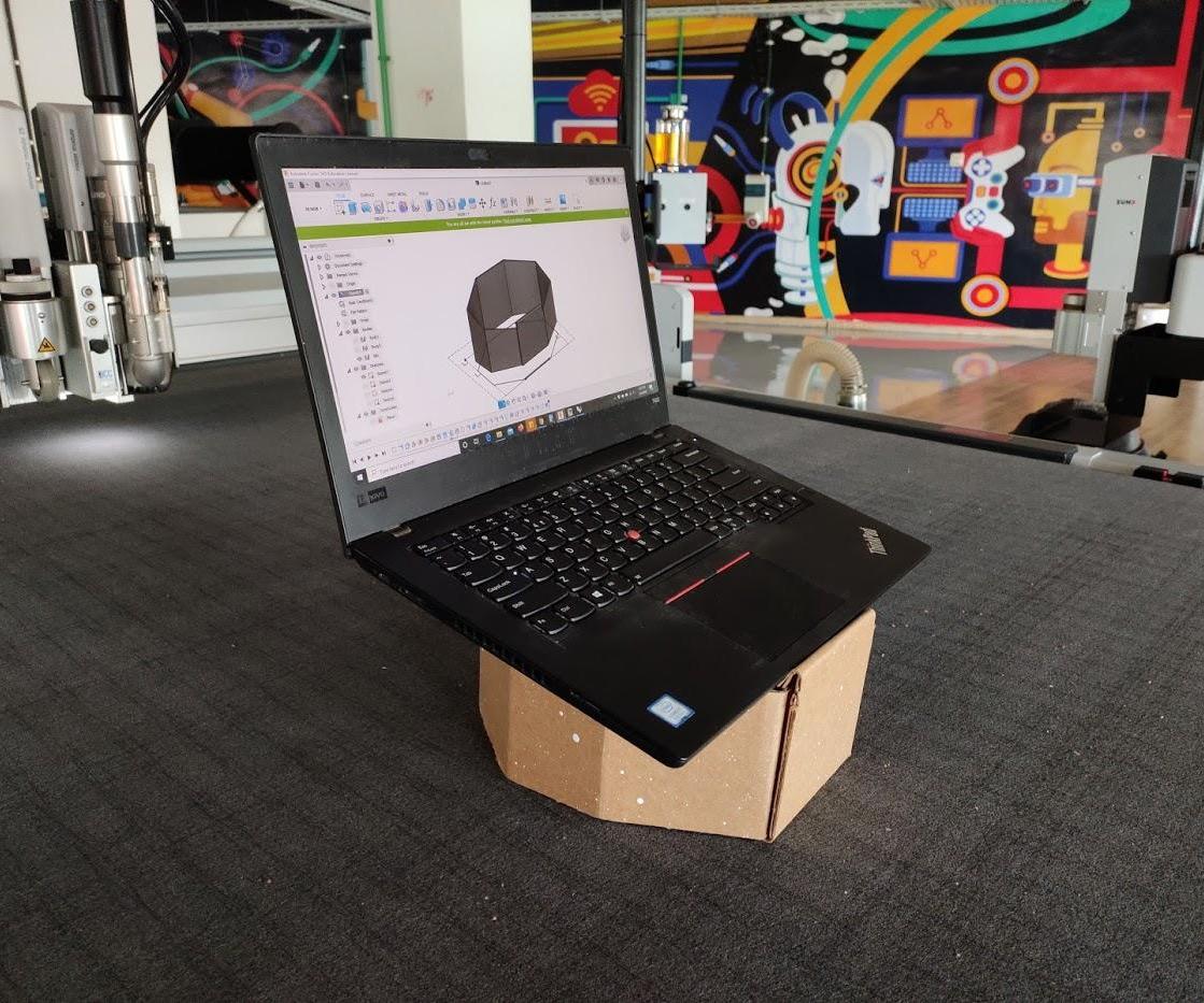 Designing Folded Cardboard  Furniture Using Fusion 360