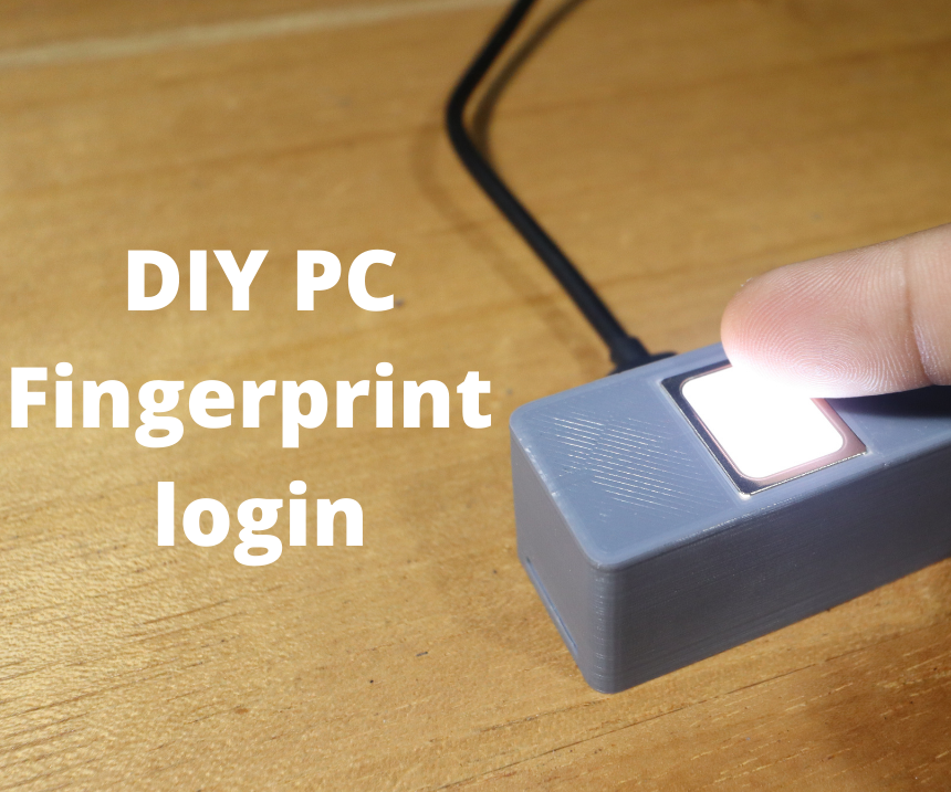 DIY Fingerprint Login for Any Computer (xiao + Arduino + Gt521f32)
