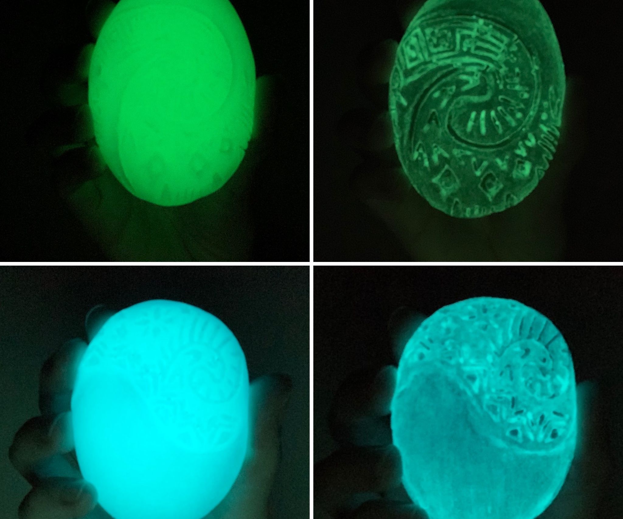 Glow Paint Vs. Glow Powder for Resin Cast Props
