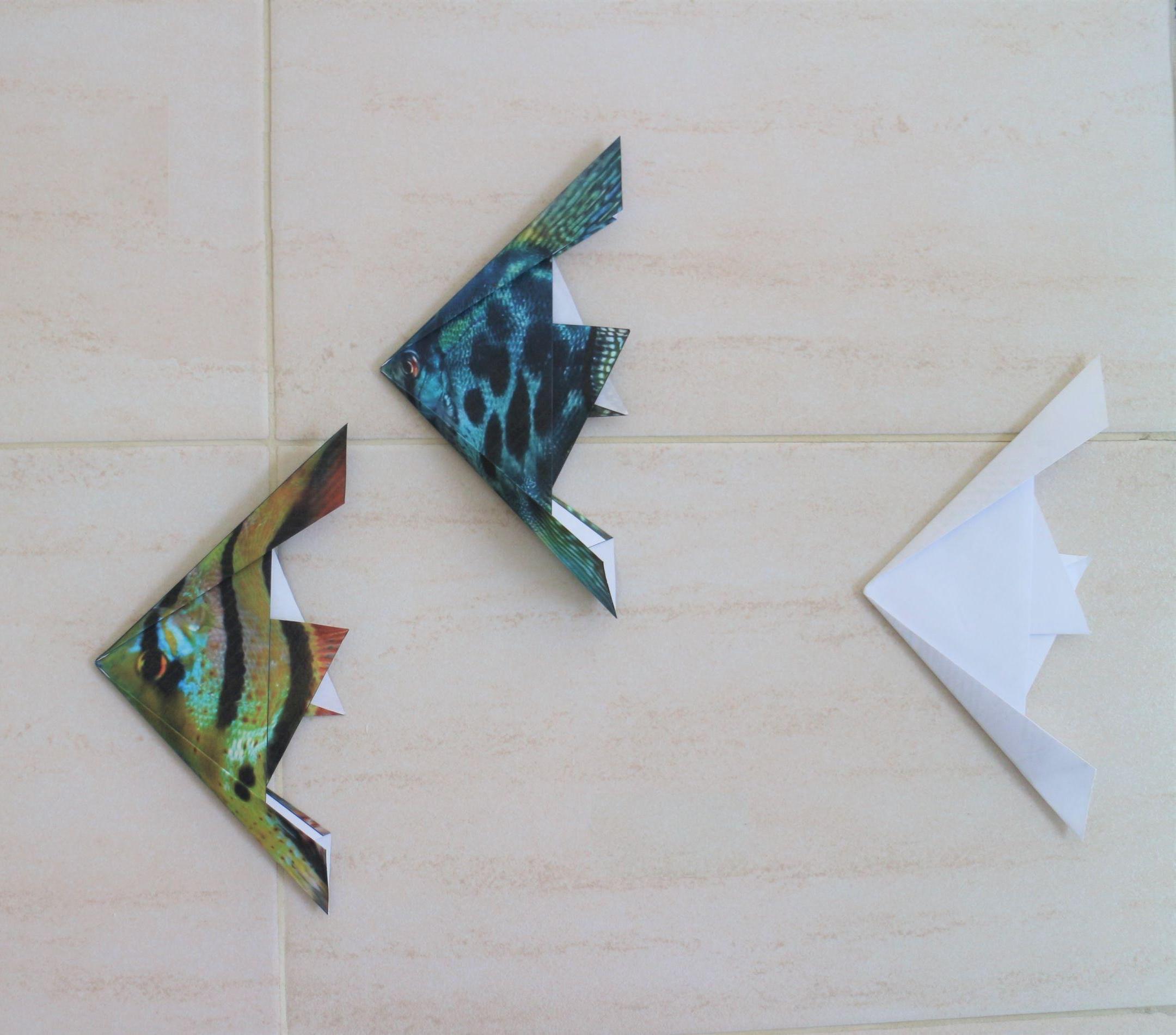 DIY origami model to printable detailed origami paper