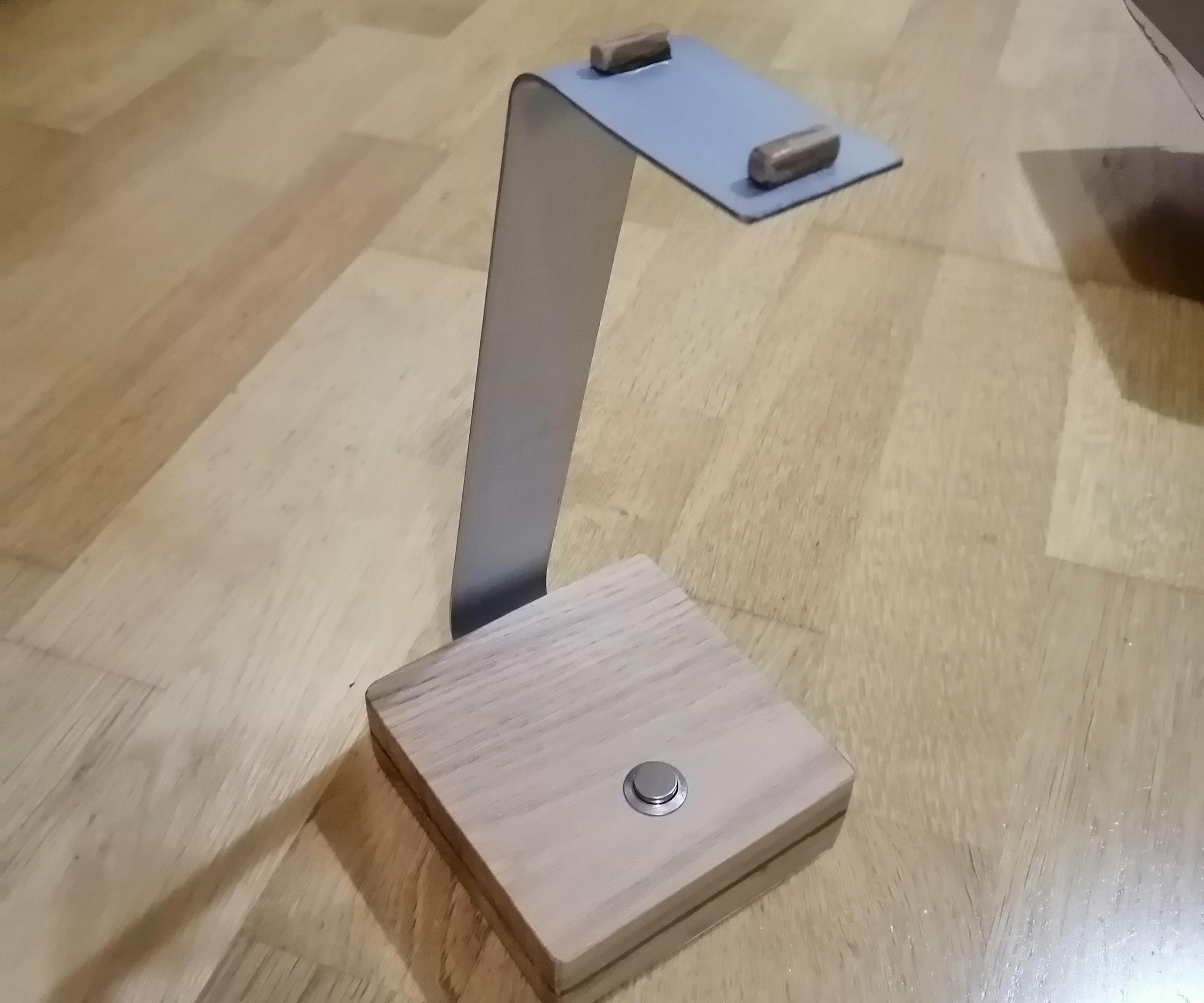 Headphone Stand With Mute Button