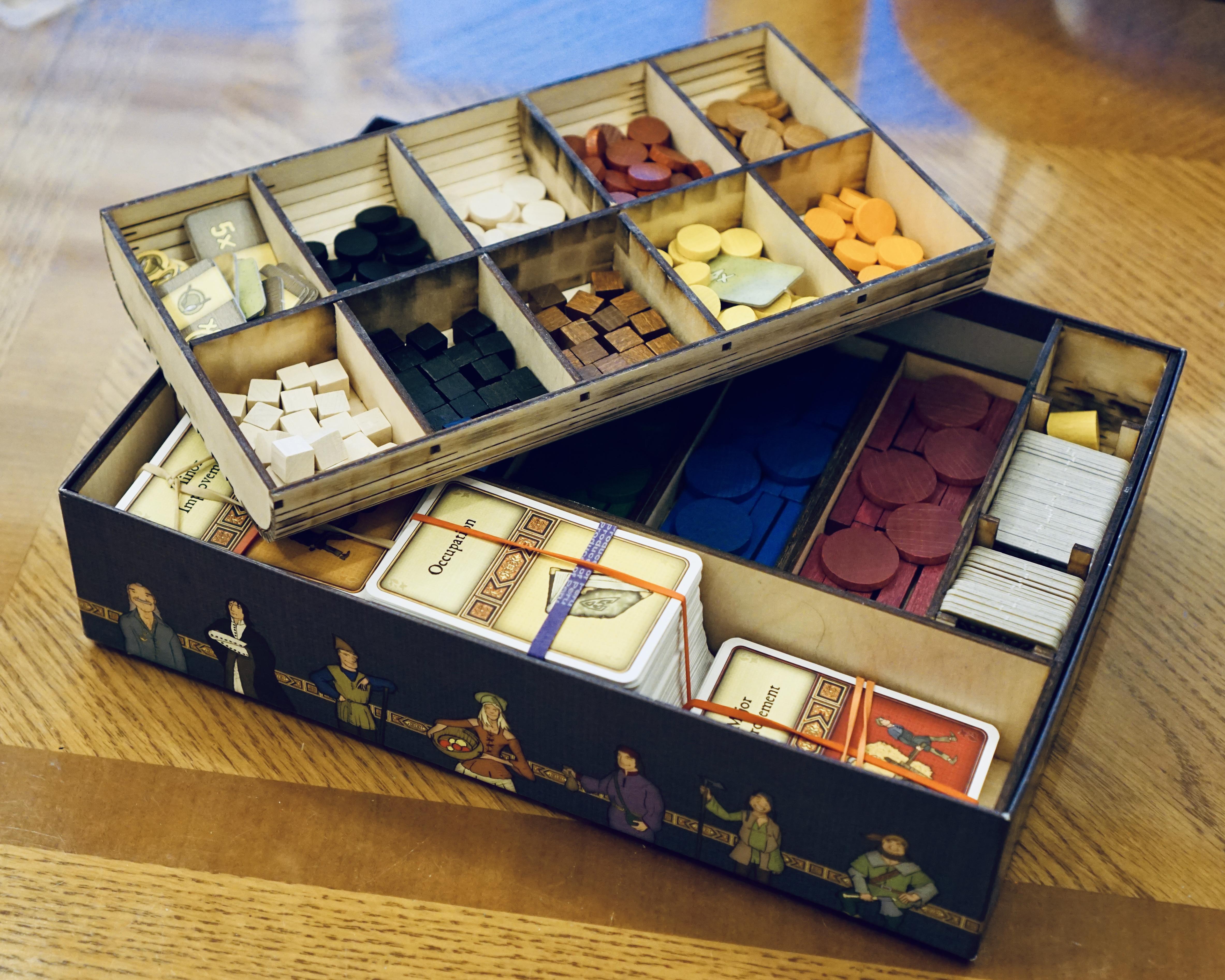 Laser Cut Board Game Inserts