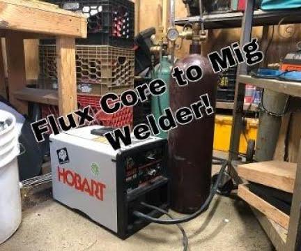 Converting a Flux Core Welder to a Mig Gas Welder