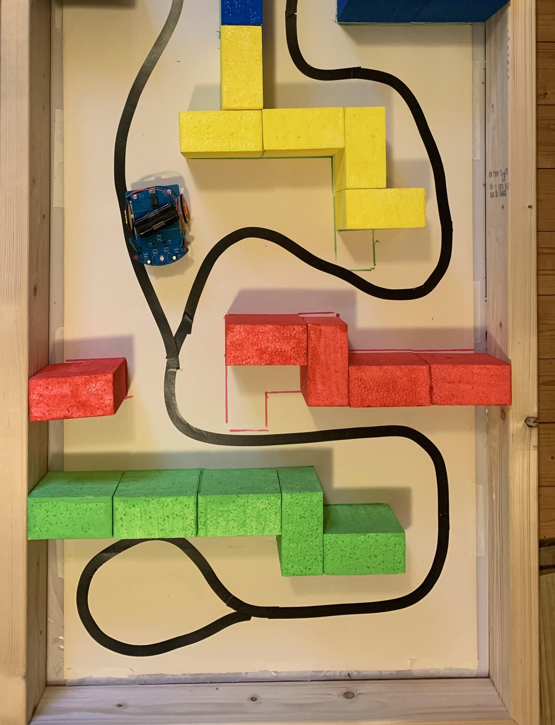 Portable Robot Arena for L0Cost Robots
