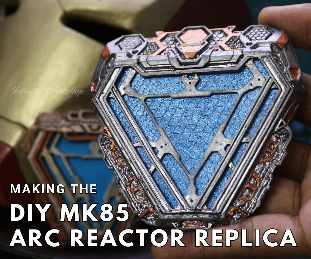 DIY MK85 Arc Reactor Replica ( From ENDGAME Movie)