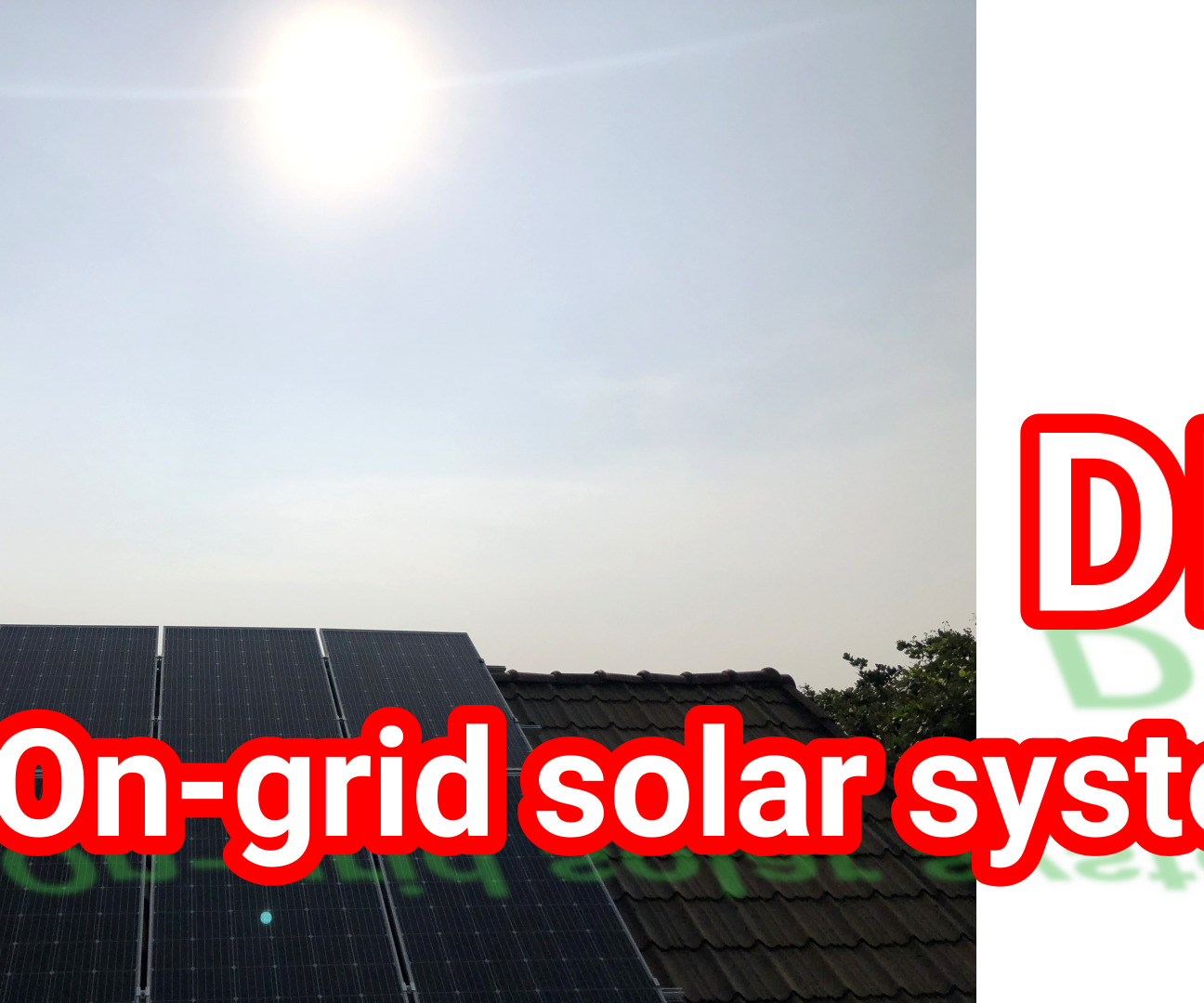DIY Solar On-grid System for Your Home