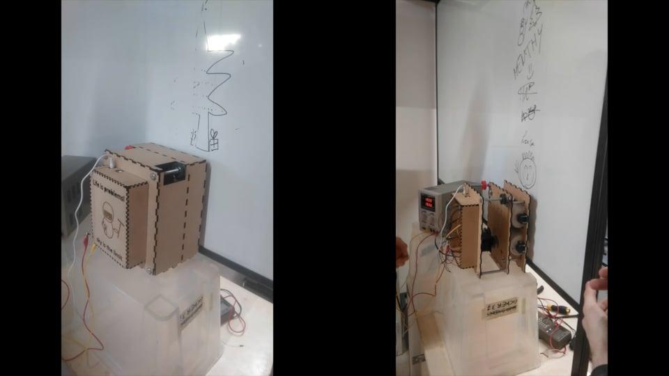 Skyscraper Window Cleaner Robot