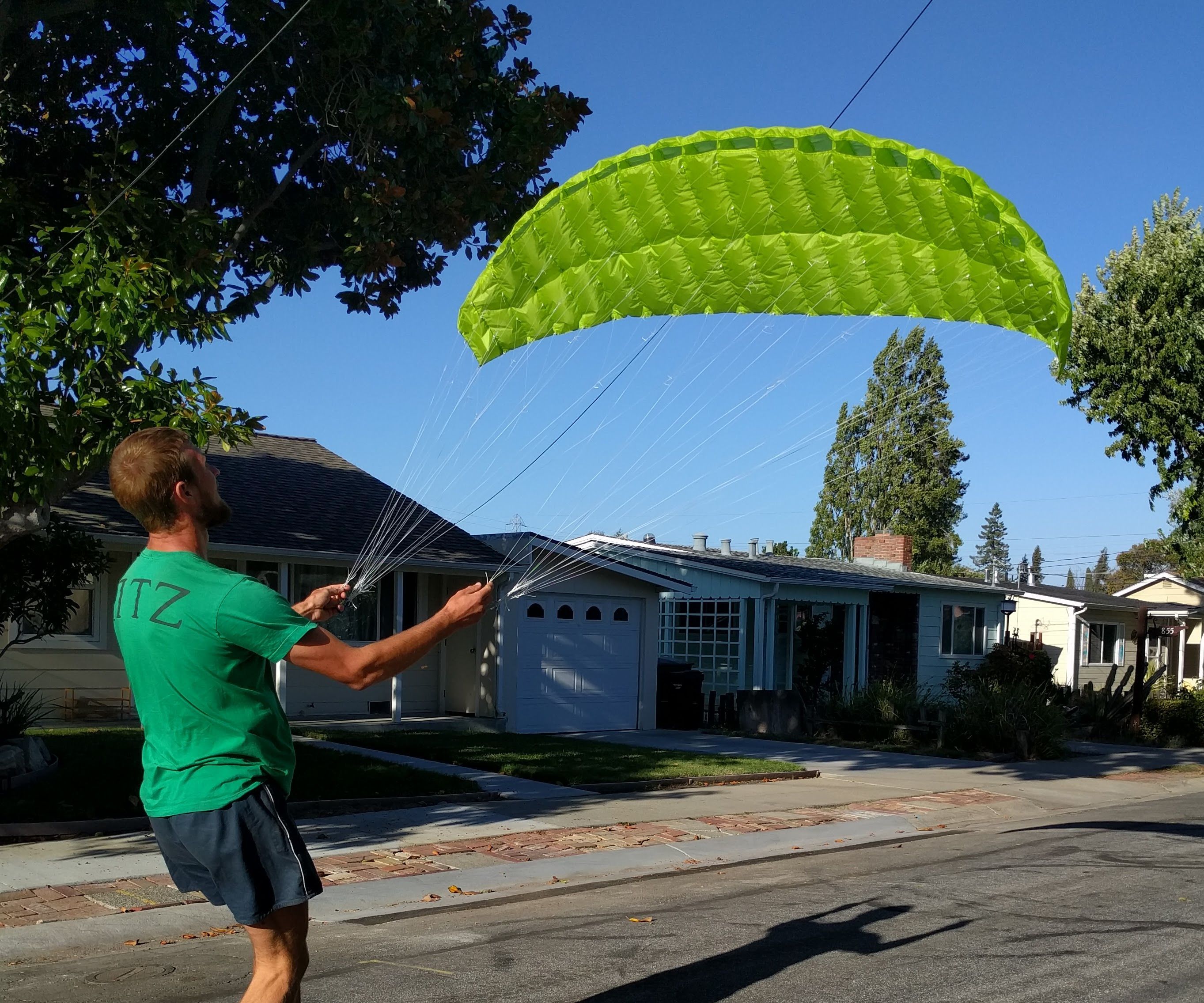 Sewing a Mini Paraglider