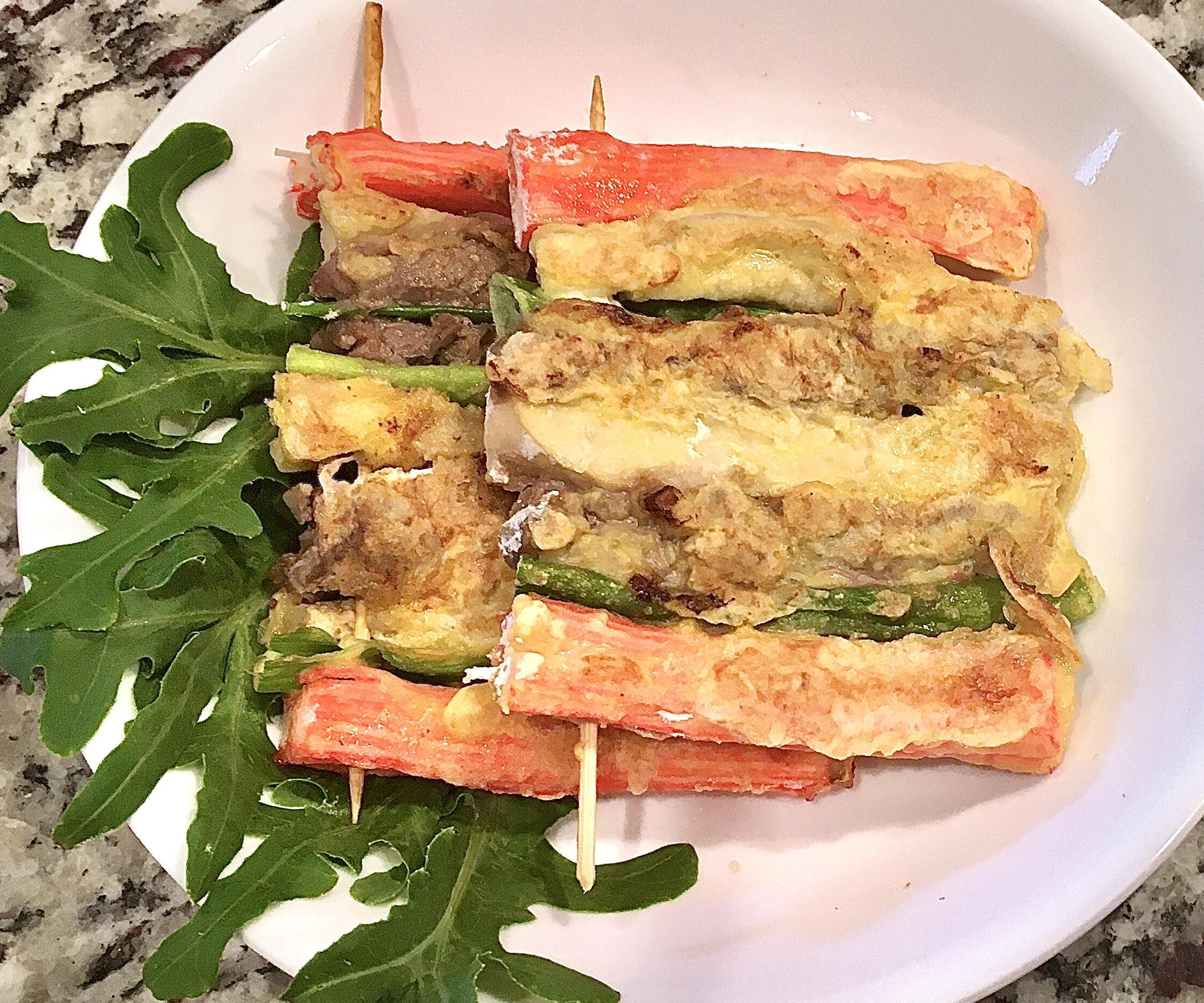 How to Make Korean Pan-Fried Skewers (Kkochi Jeon 꺼치전)