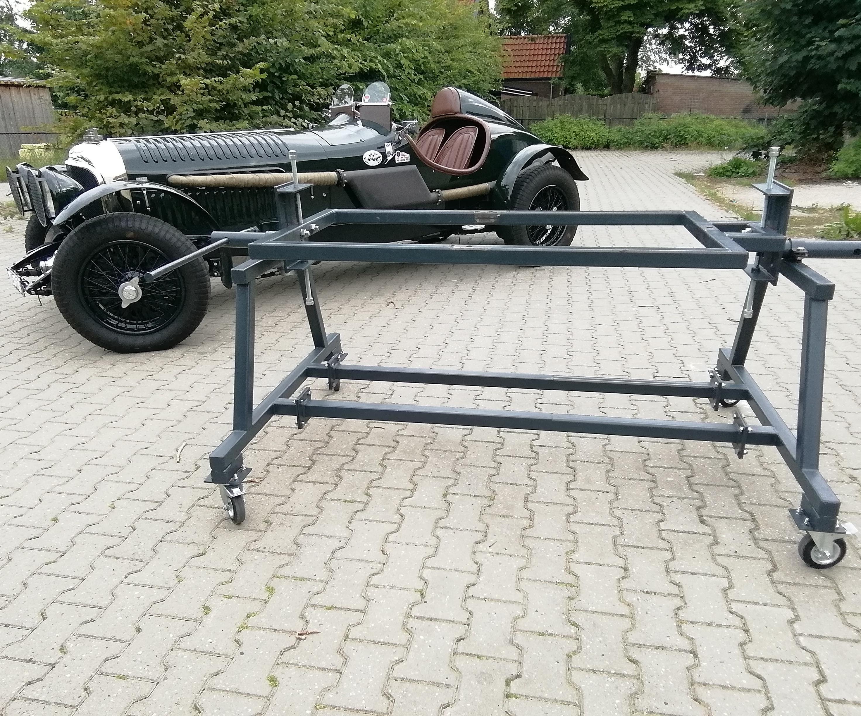 Engine Stand for 8 Liter Bentley Engine From 1928