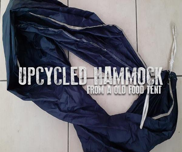 Upcycled Food Tent Hammock