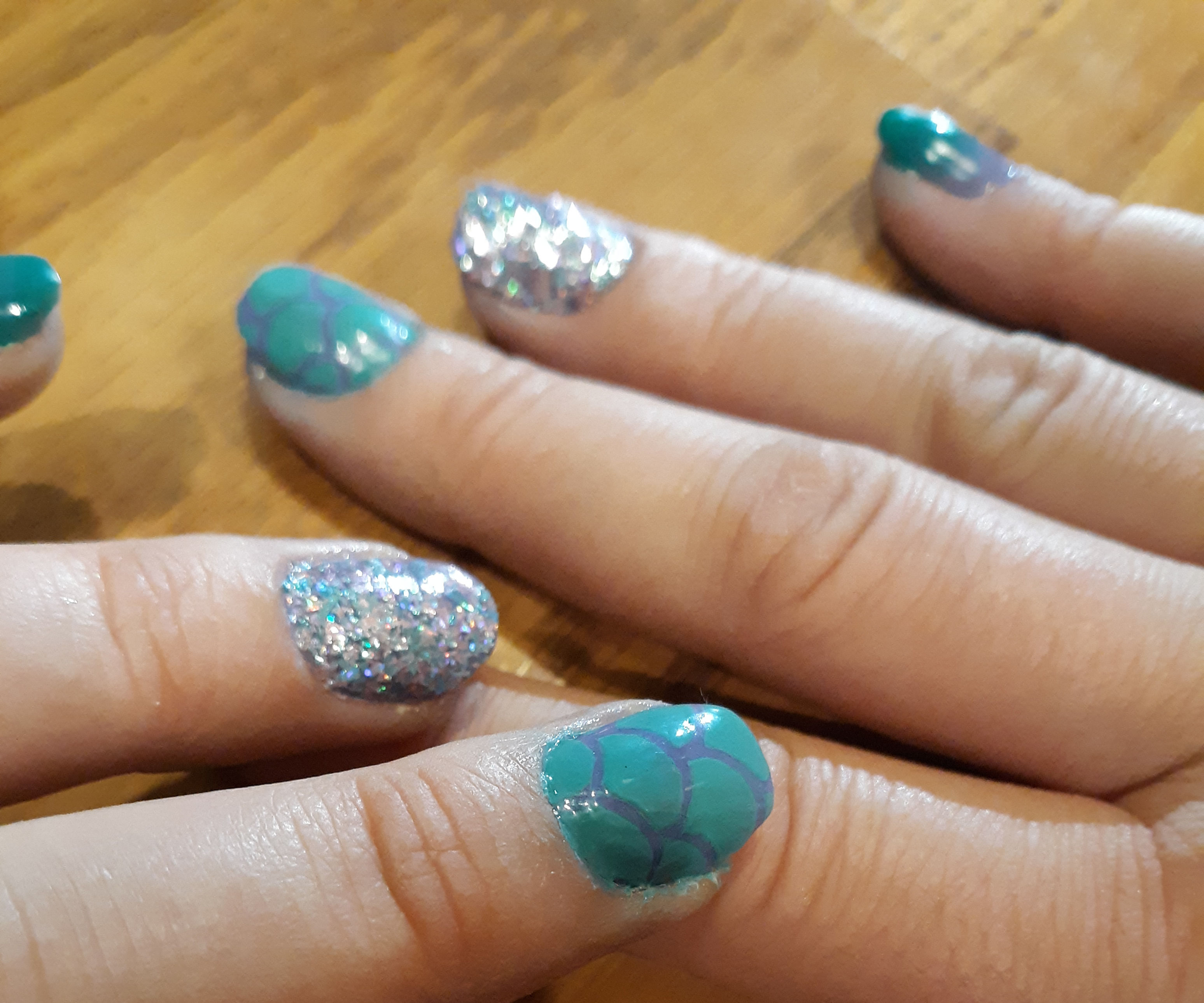 Dip Into a Mermaid Manicure!
