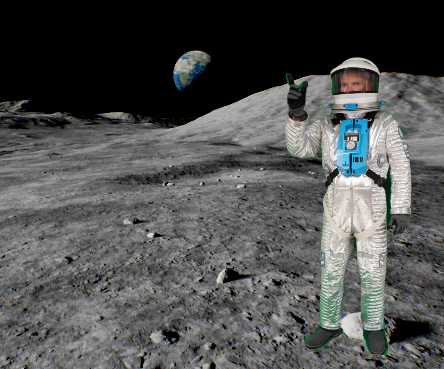 2001 a Space Odyssey Clavius Suit