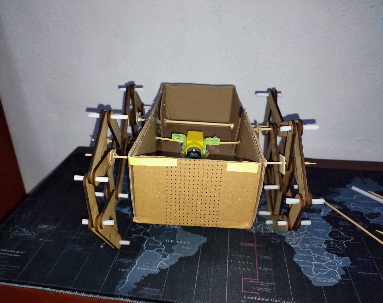 Robot With Theo Jansen Mechanism