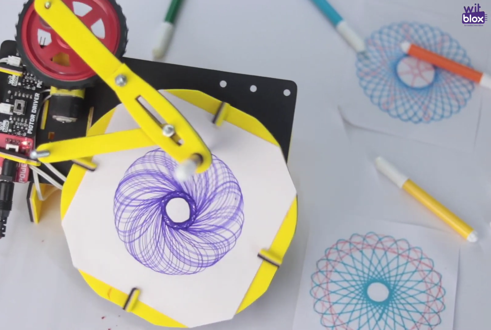 DIY Drawing Machine: Step-by-Step Guide to Building Your Own Spirograph With No Coding Skills Needed and Without Shouldering.