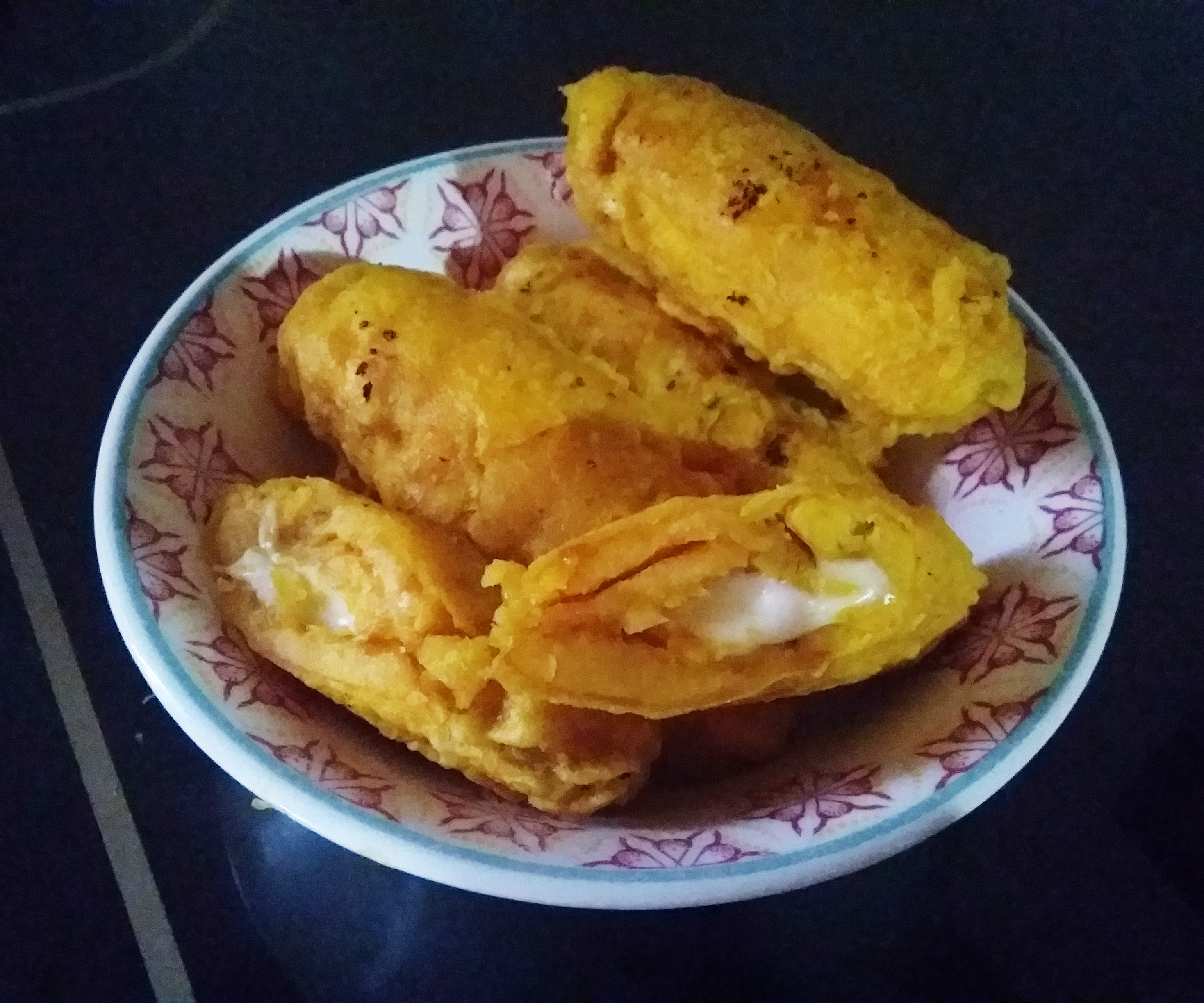 Plantain Filled With Cheese - Aborrajado