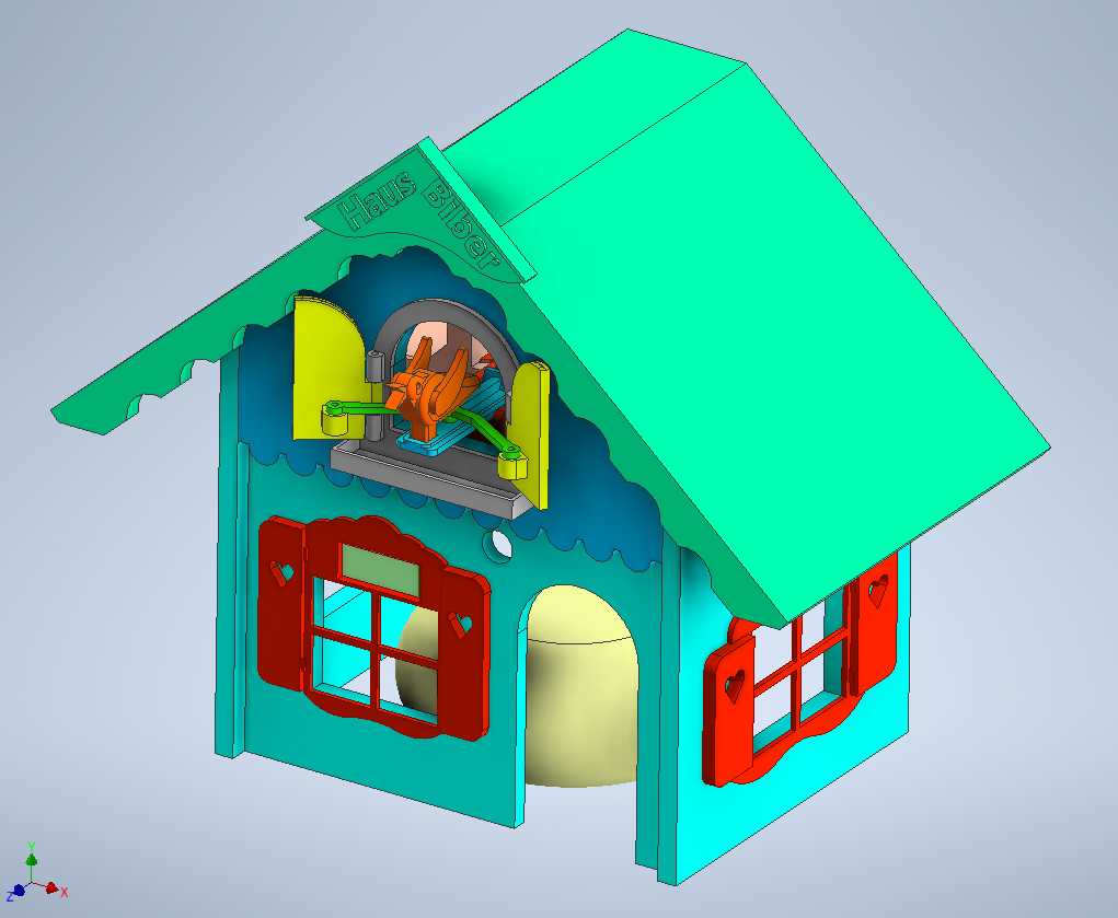 Cuckoo Clock With Google and ESPHome