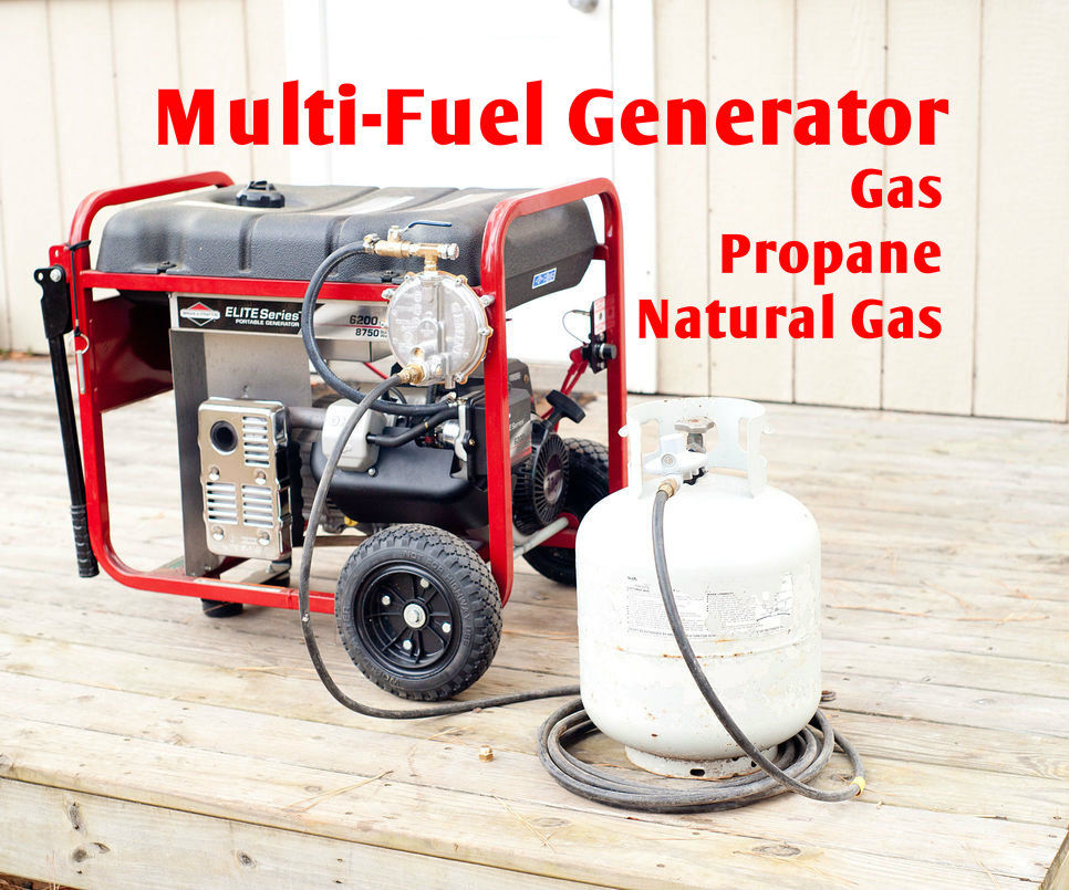 Multi-Fuel Generator - Gas Propane NG