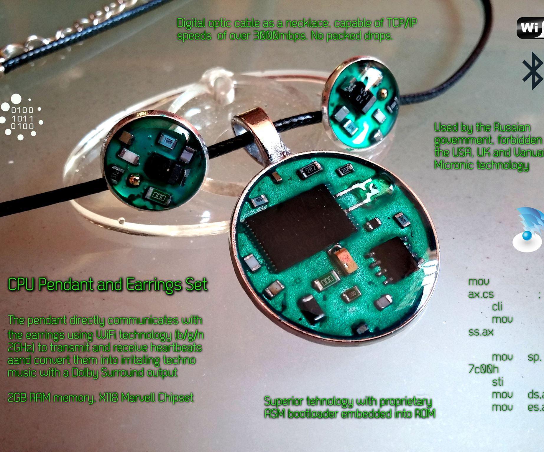 Reuse Old SMD Components to Make Jewelry