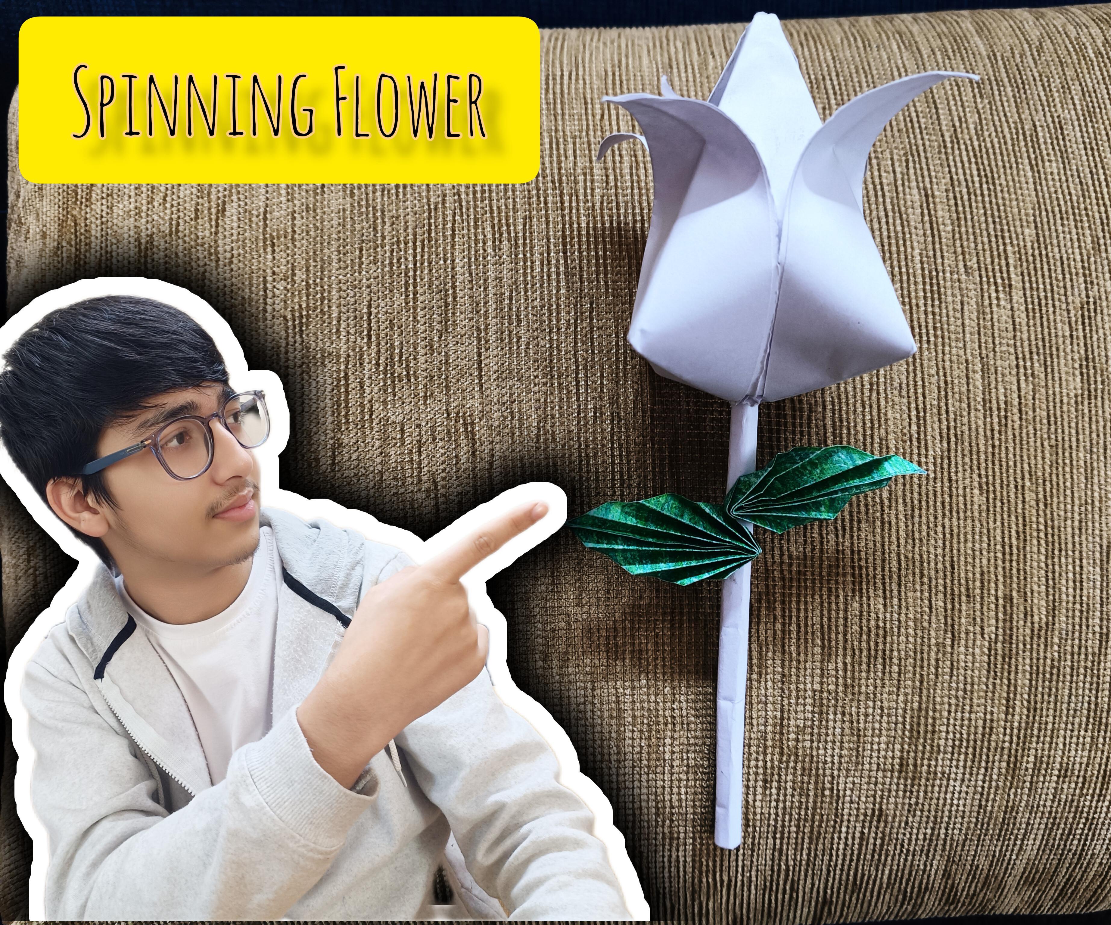 Blow the Spinning Flower!...