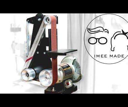 DIY Bench Grinder to Belt Sander Conversion With Templates