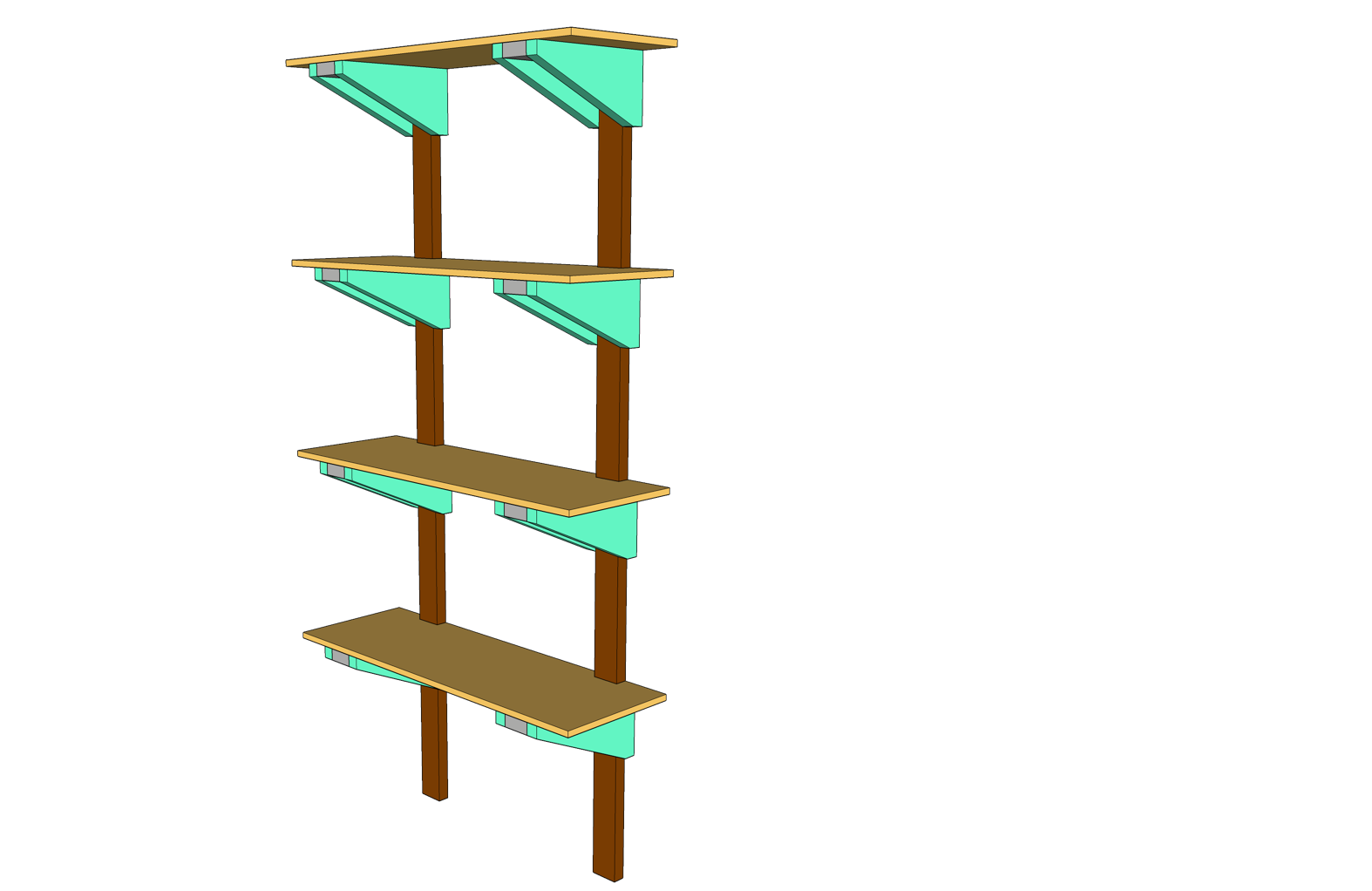 How to Build Simple Garage Storage Shelves