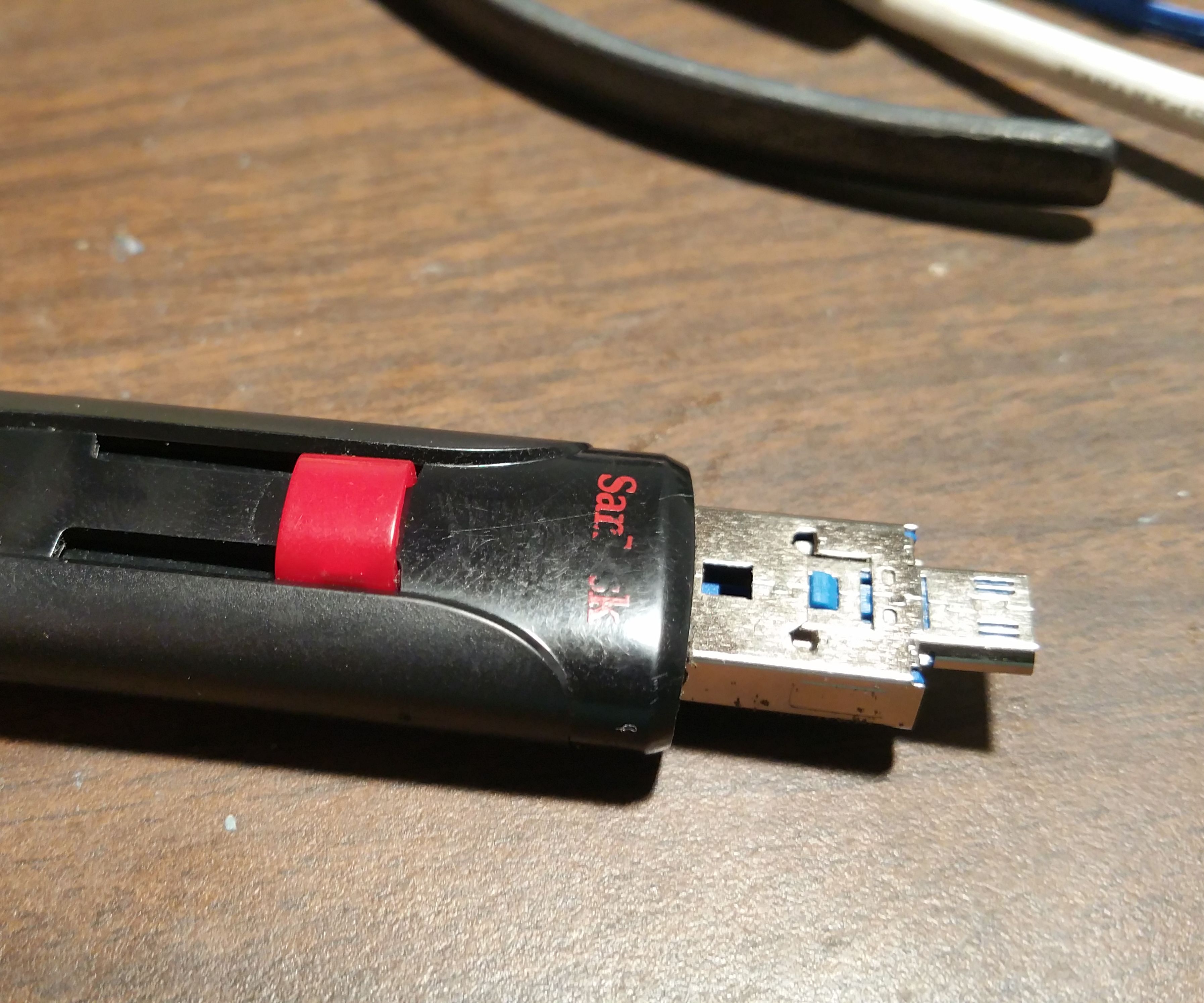 Easy way to make a dual flash drive! (micro USB and normal USB)