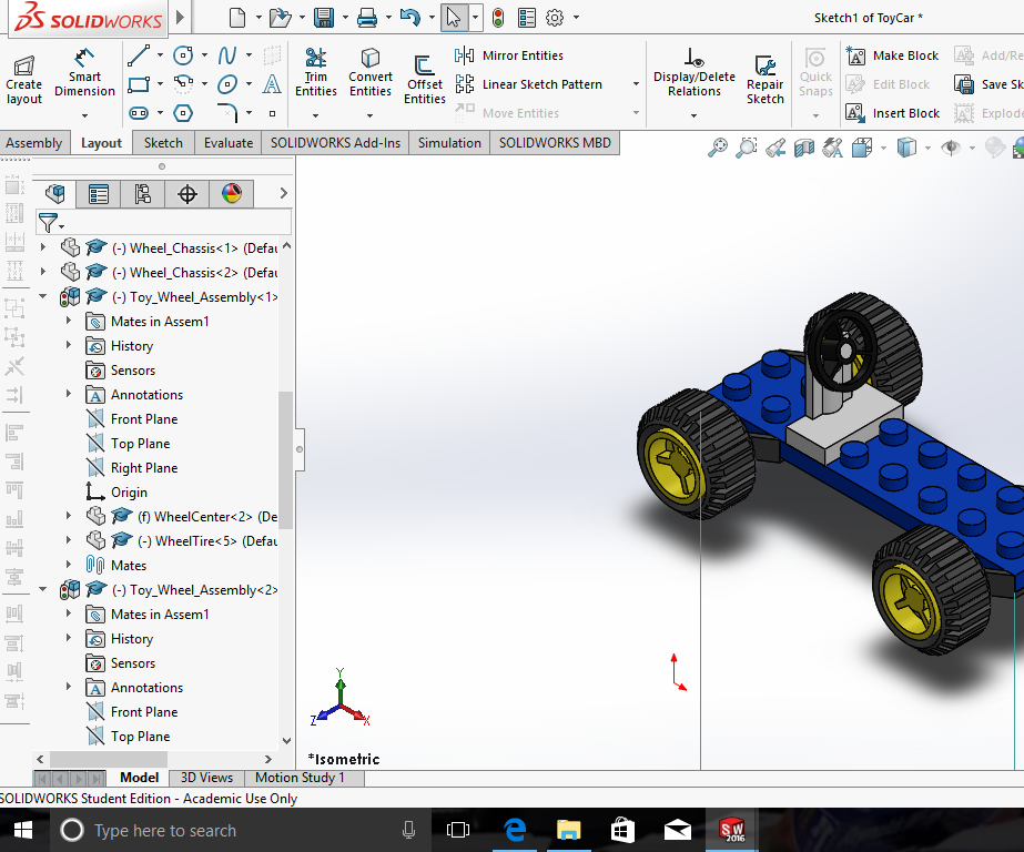Multifunctional Toy Vehicle