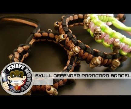 Skull Defender Paracord Bracelet