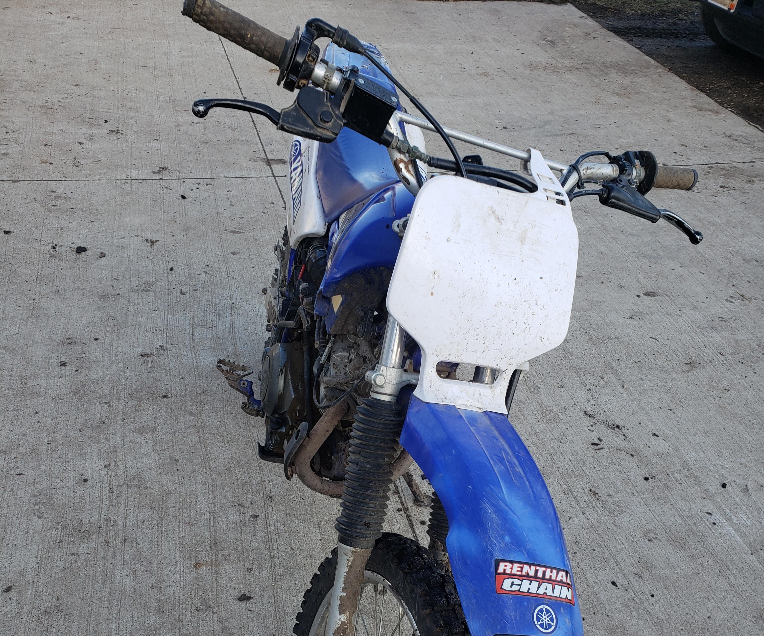 Oil Change on Yamaha 450 Dirtbike