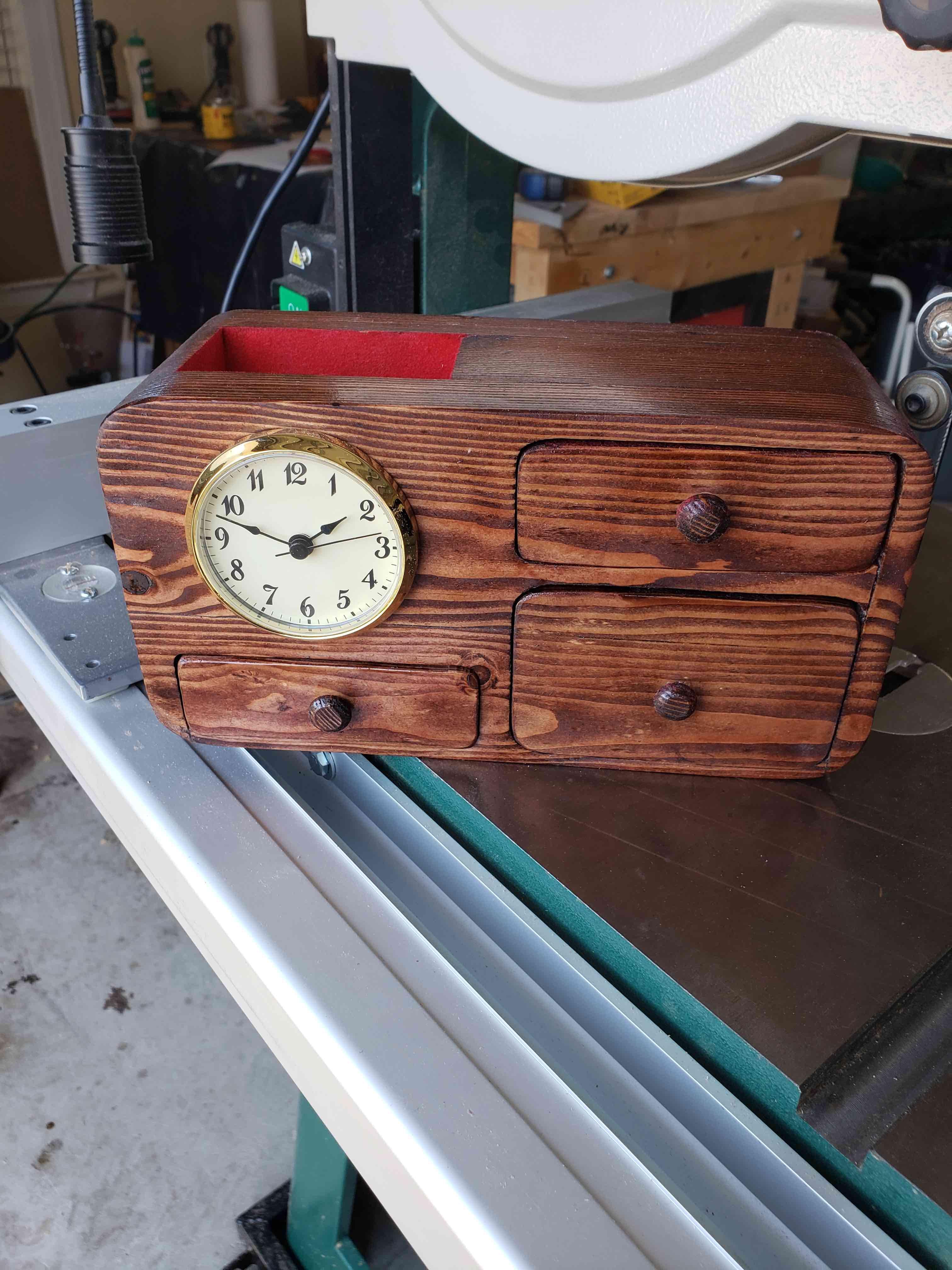 One Board Bandsaw Box Office Desk Caddy