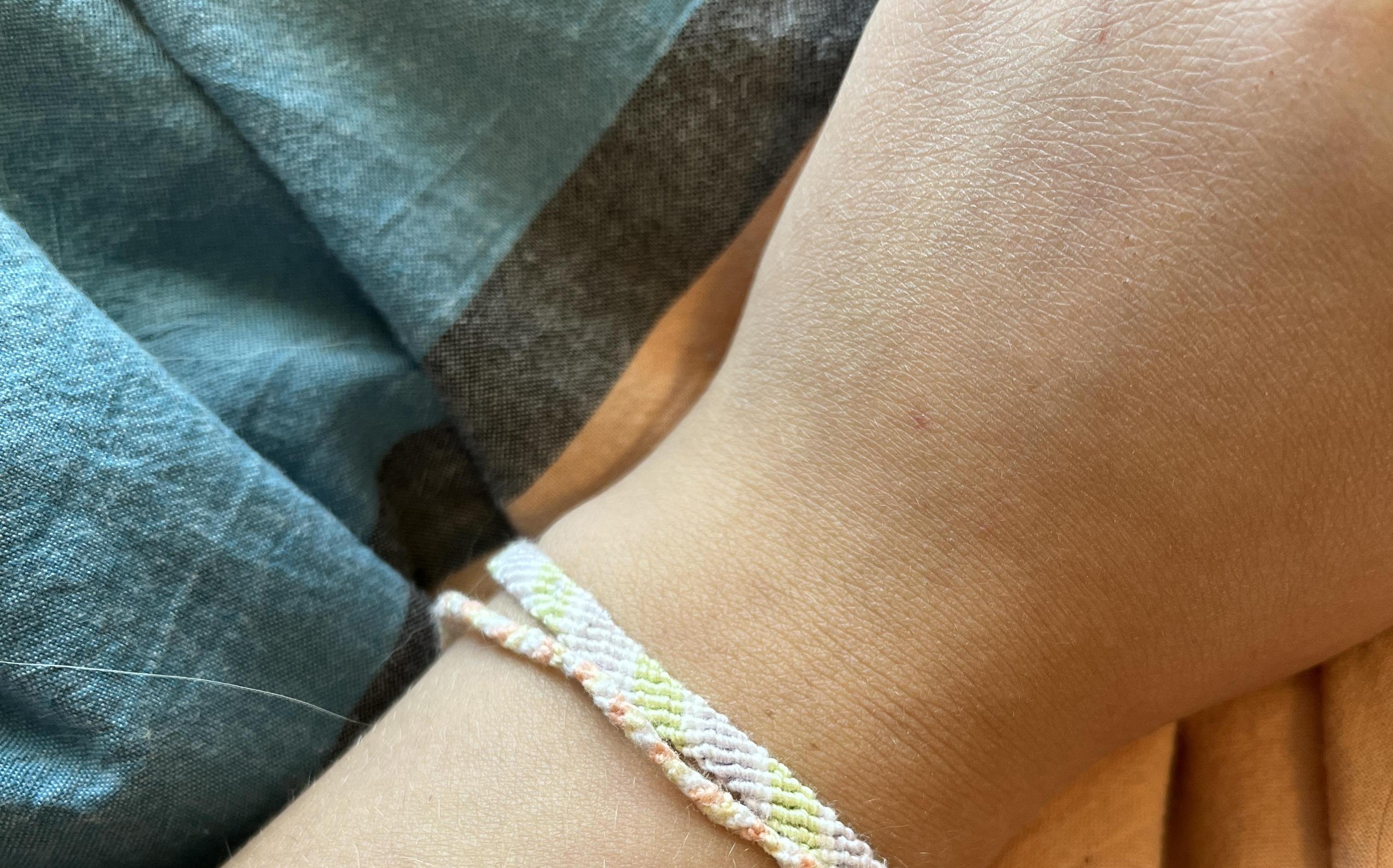 Kawaii Friendship Bracelet 🤍✨🫧