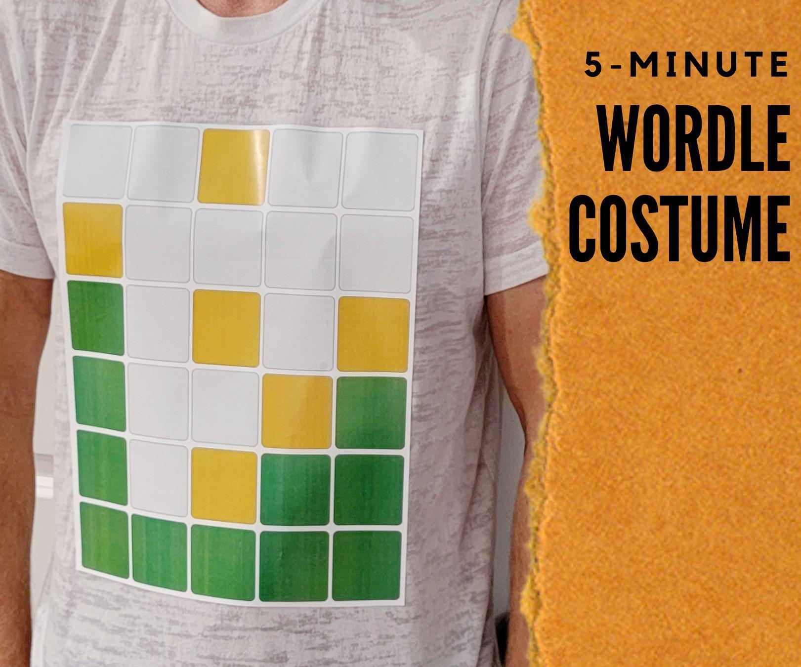 5-Minute Wordle Costume