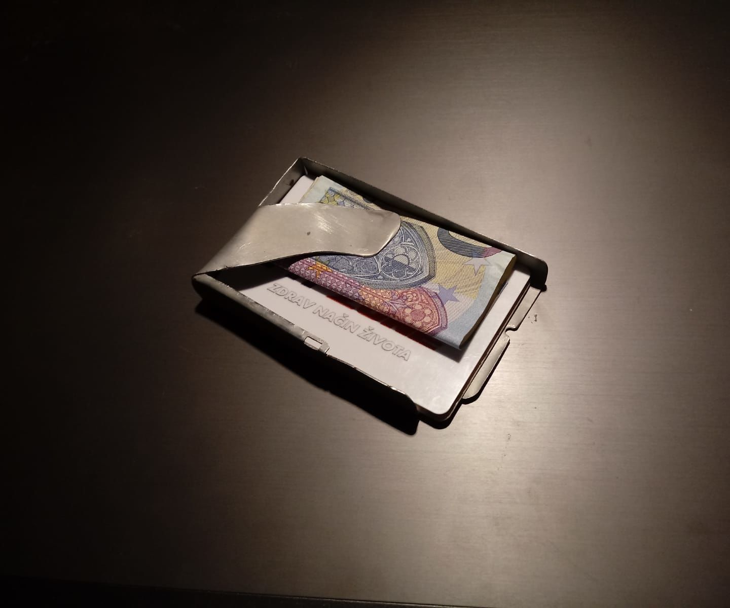 Minimalist Steel Wallet Card Holder No Power Tools Needed