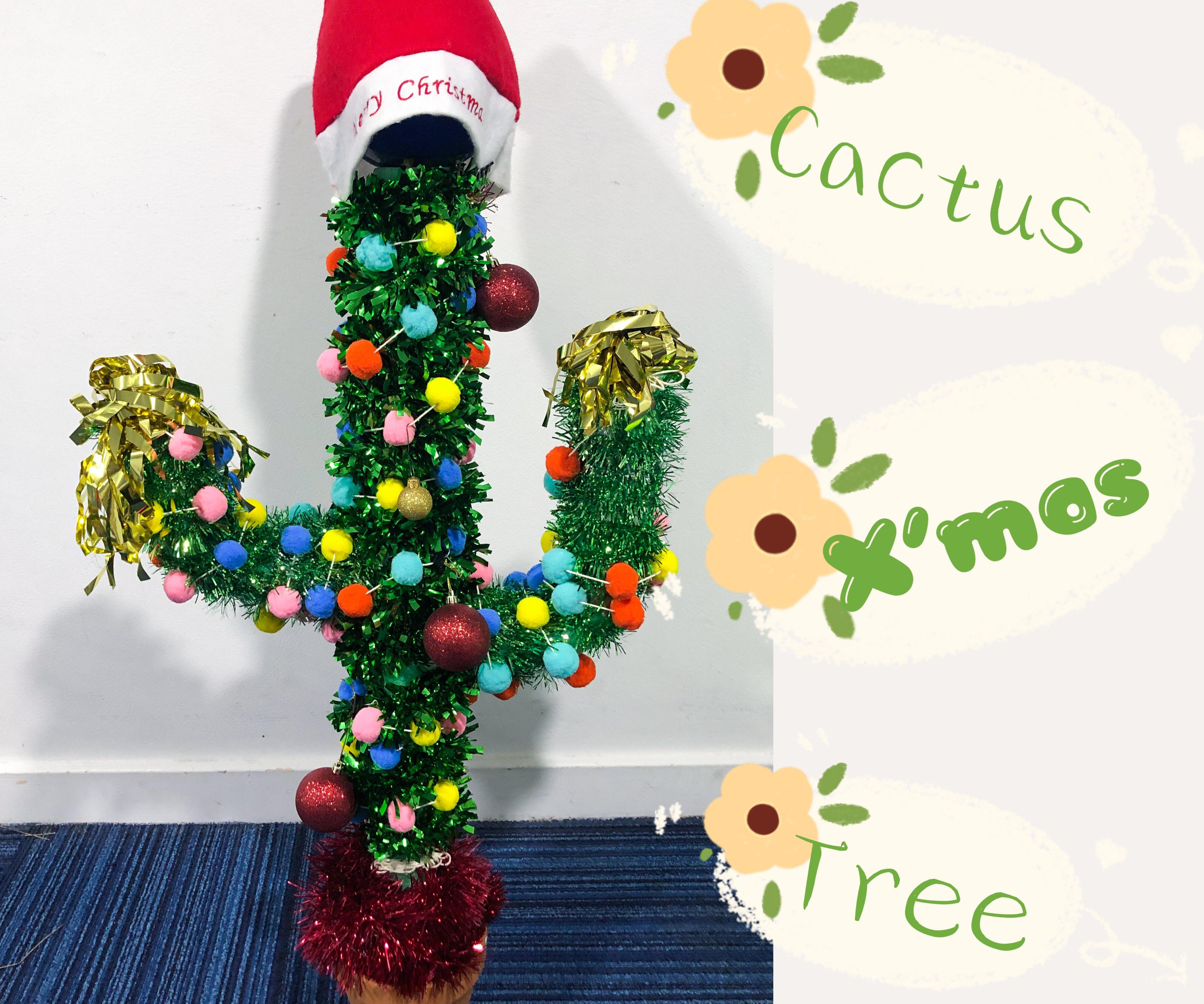 Cactus Christmas Tree