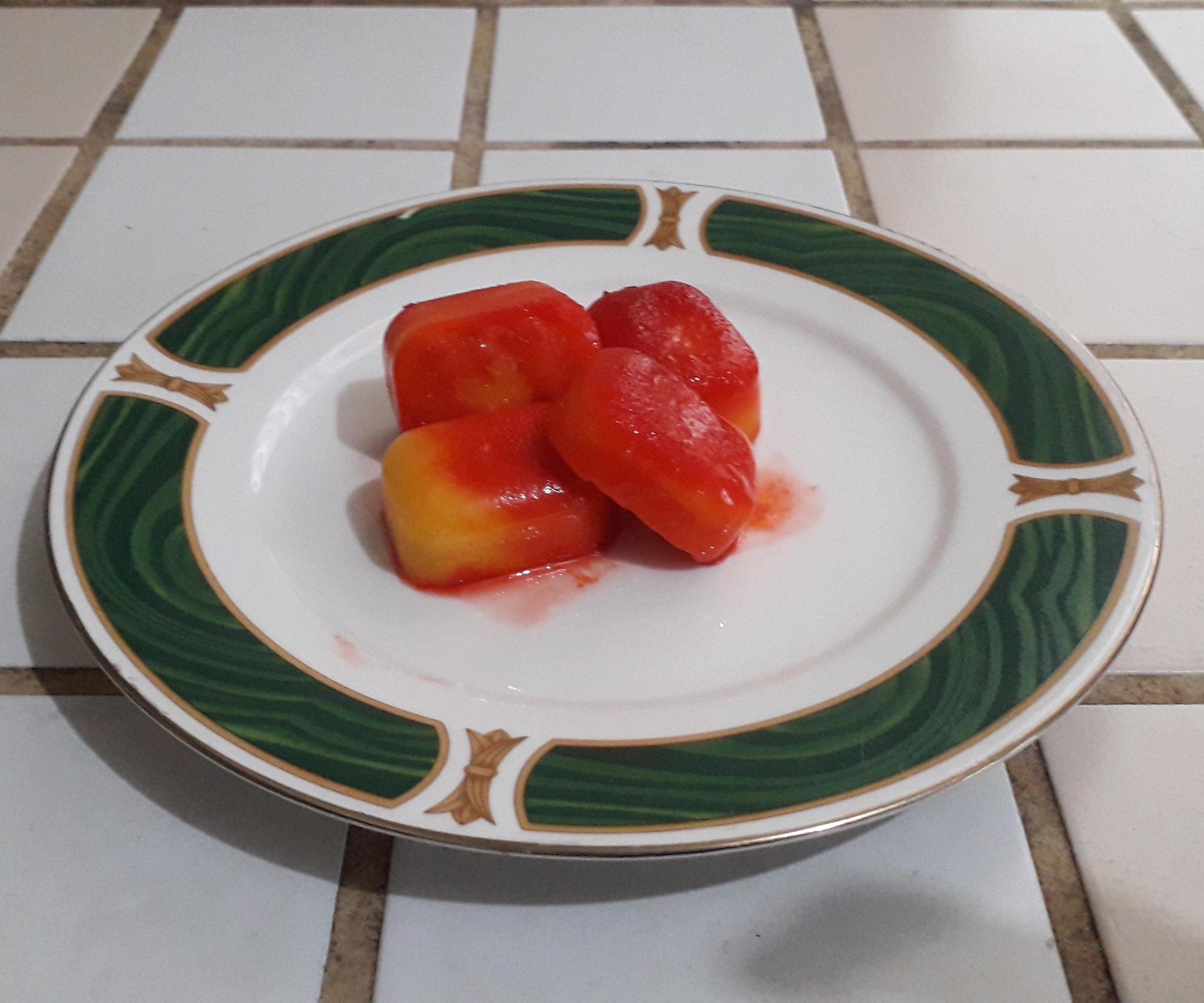 Mango Pineapple Fruit Cubes