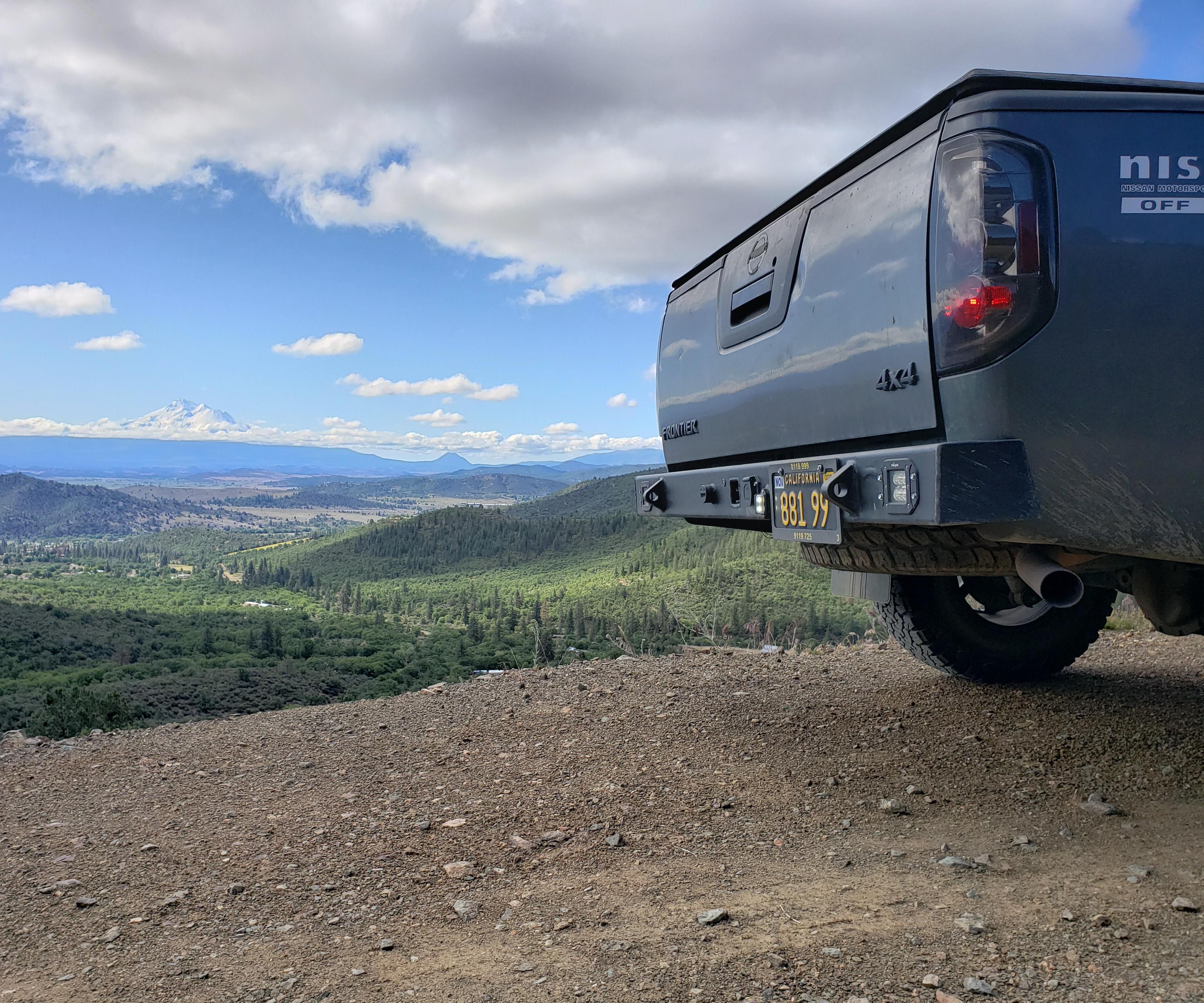Custom Off Road Rear Bumper With Hitch