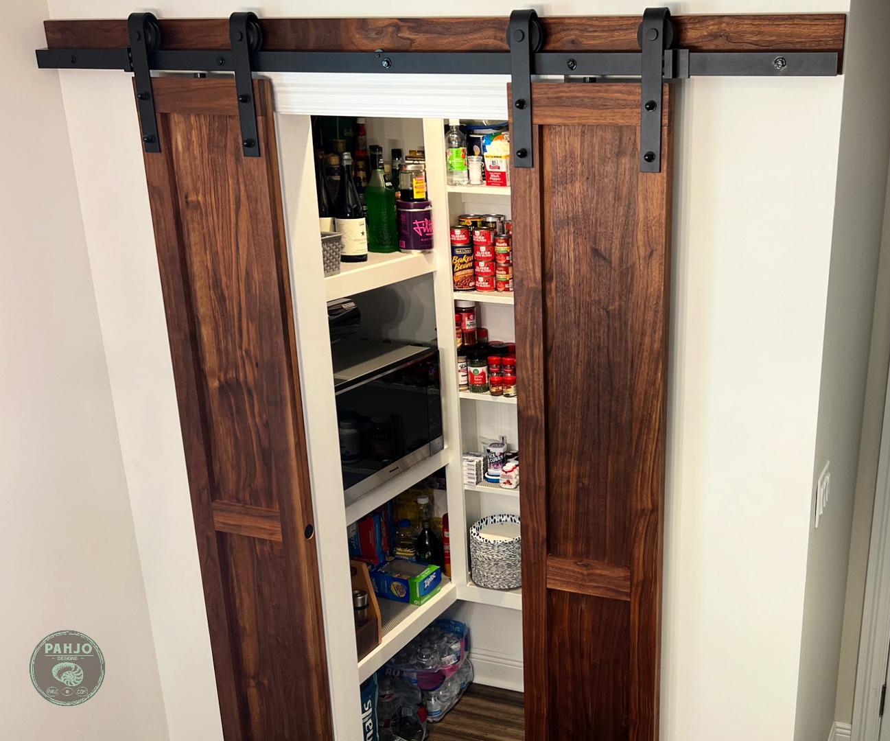 Double Sliding Pantry Doors