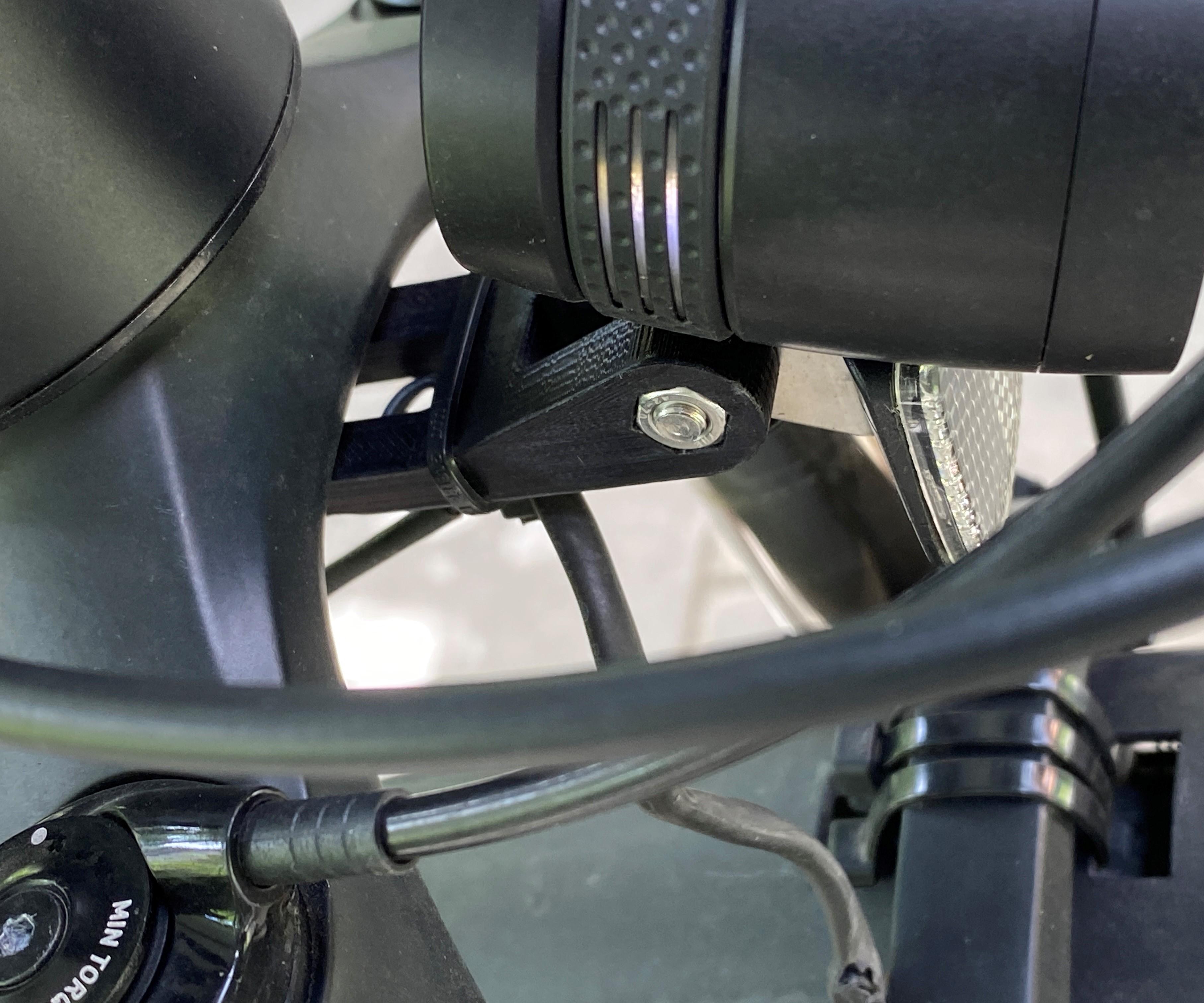 Headlight Mount for Mountain Bike