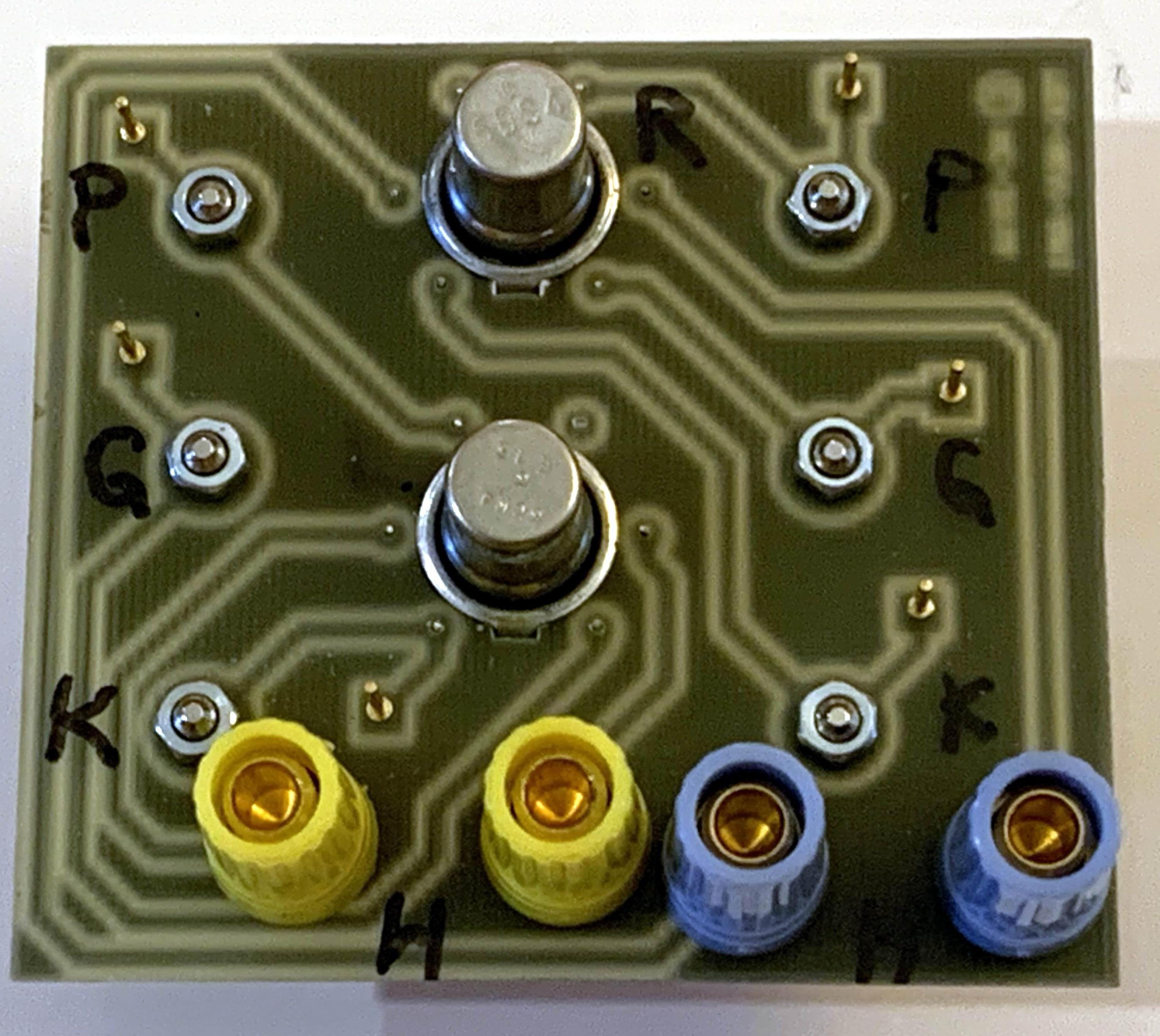 Tektronix 577 Curve Tracer Adapter for Nuvistors & 7 Pin Triode/Pentode Tubes
